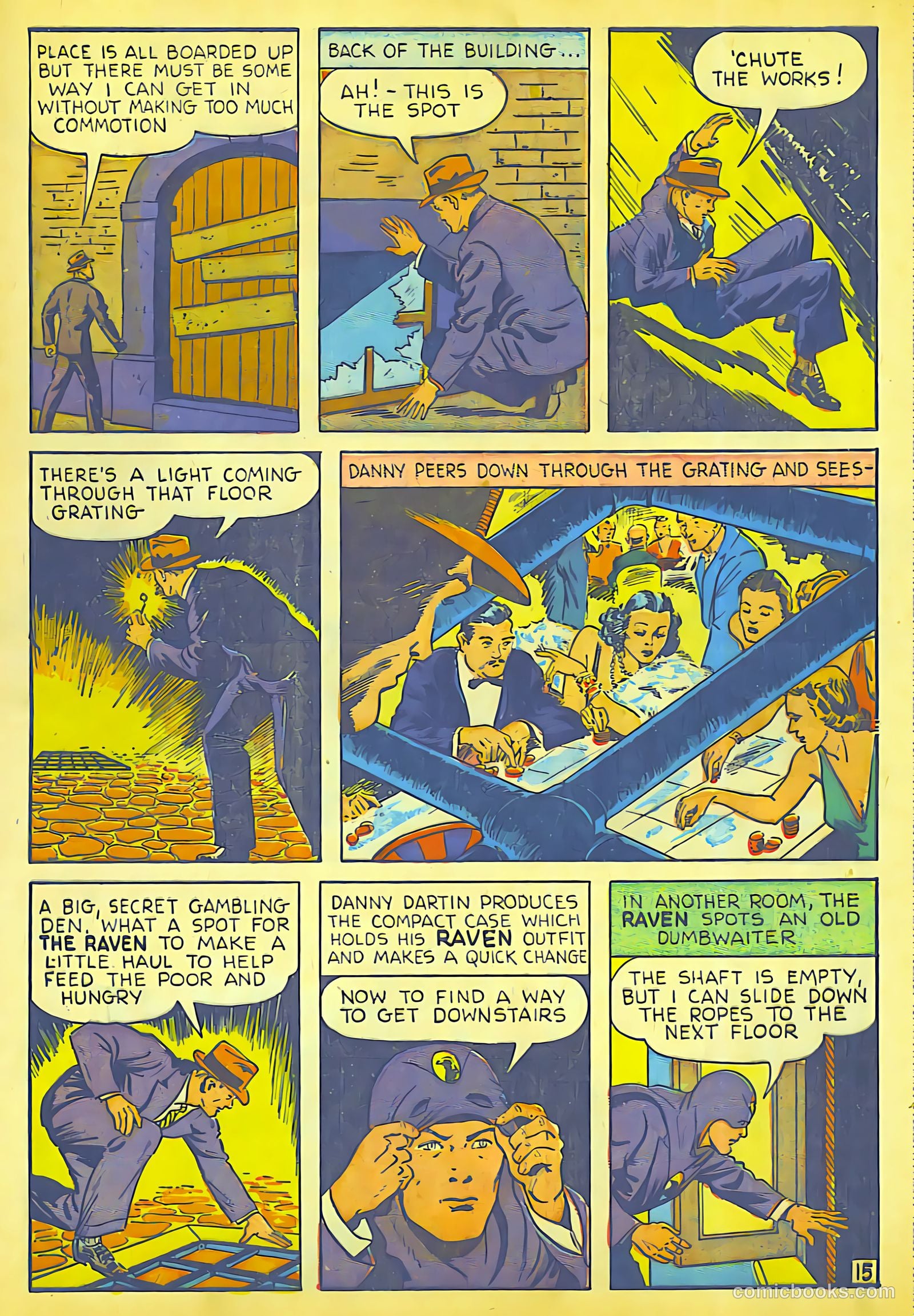 Lightning Comics #1 (1941) — page 16 of 65