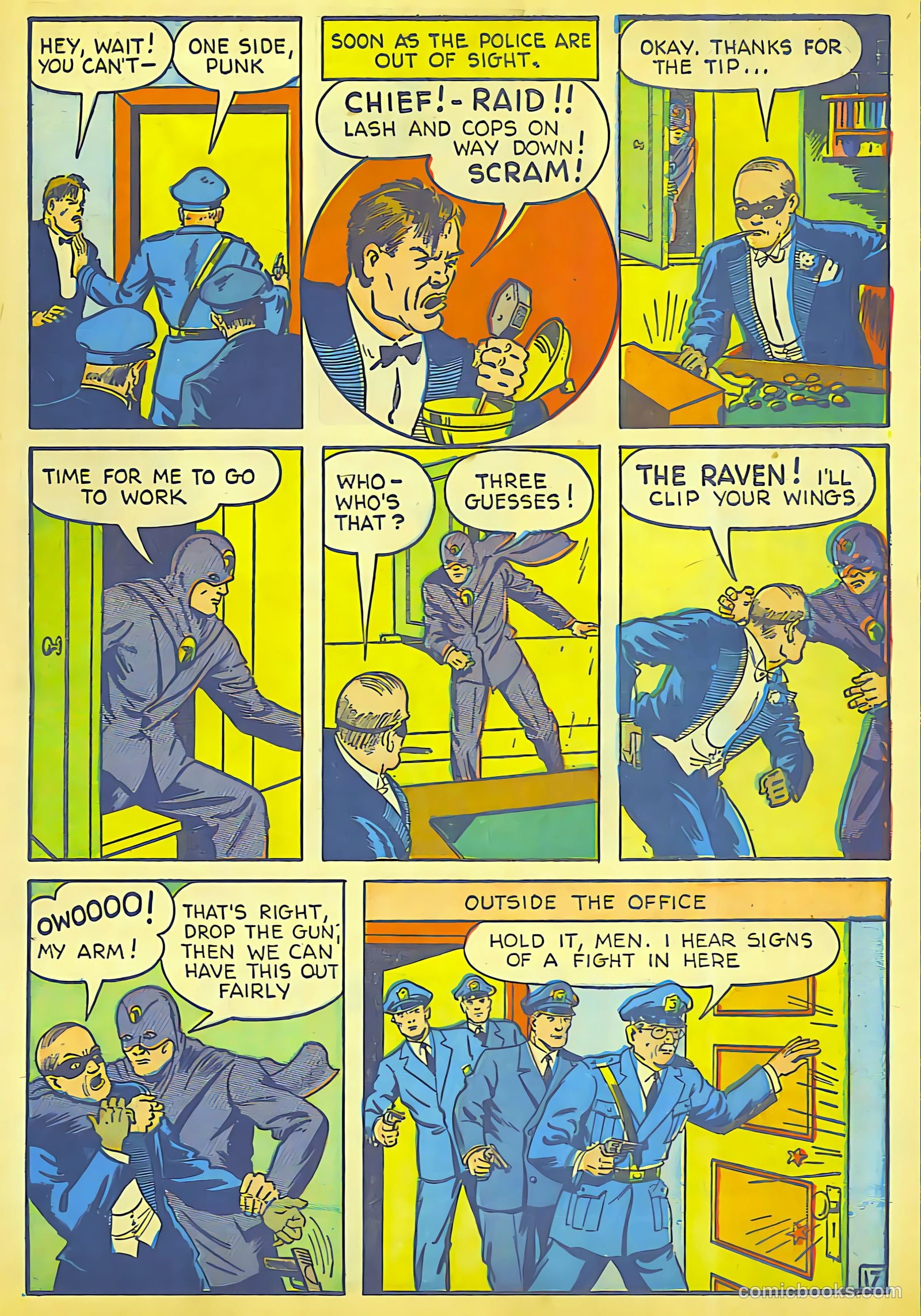 Lightning Comics #1 (1941) — page 18 of 65
