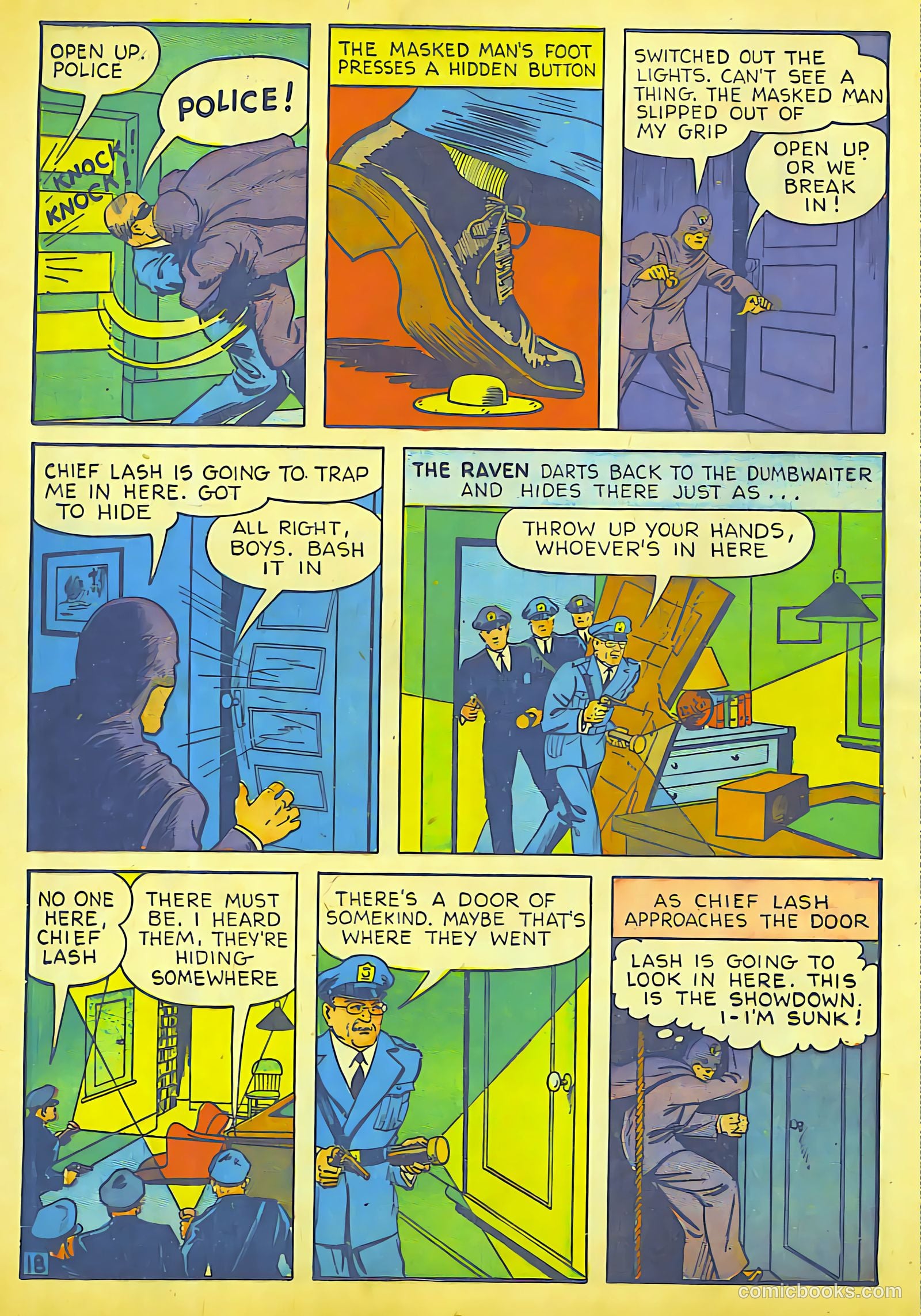 Lightning Comics #1 (1941) — page 19 of 65