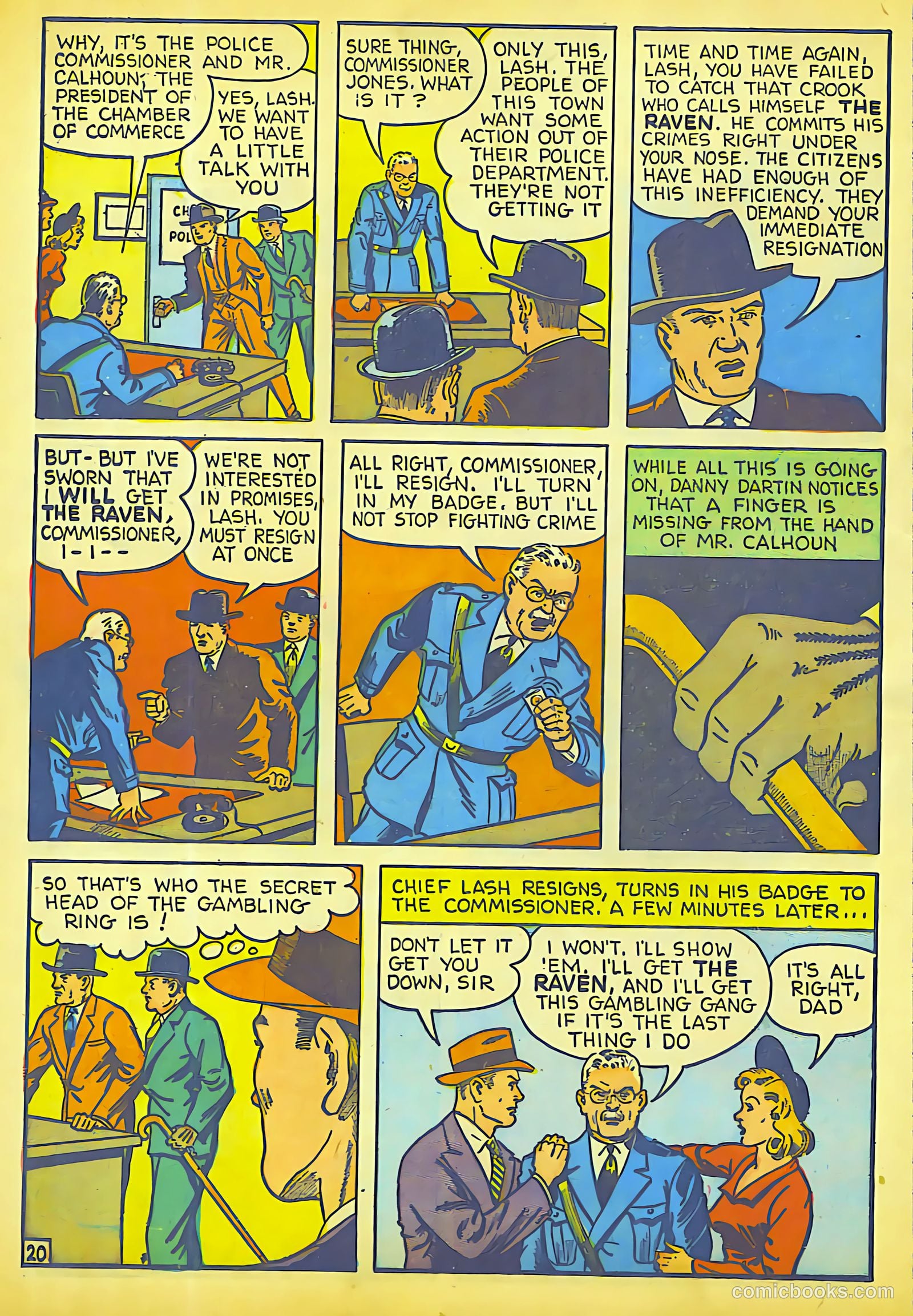 Lightning Comics #1 (1941) — page 21 of 65