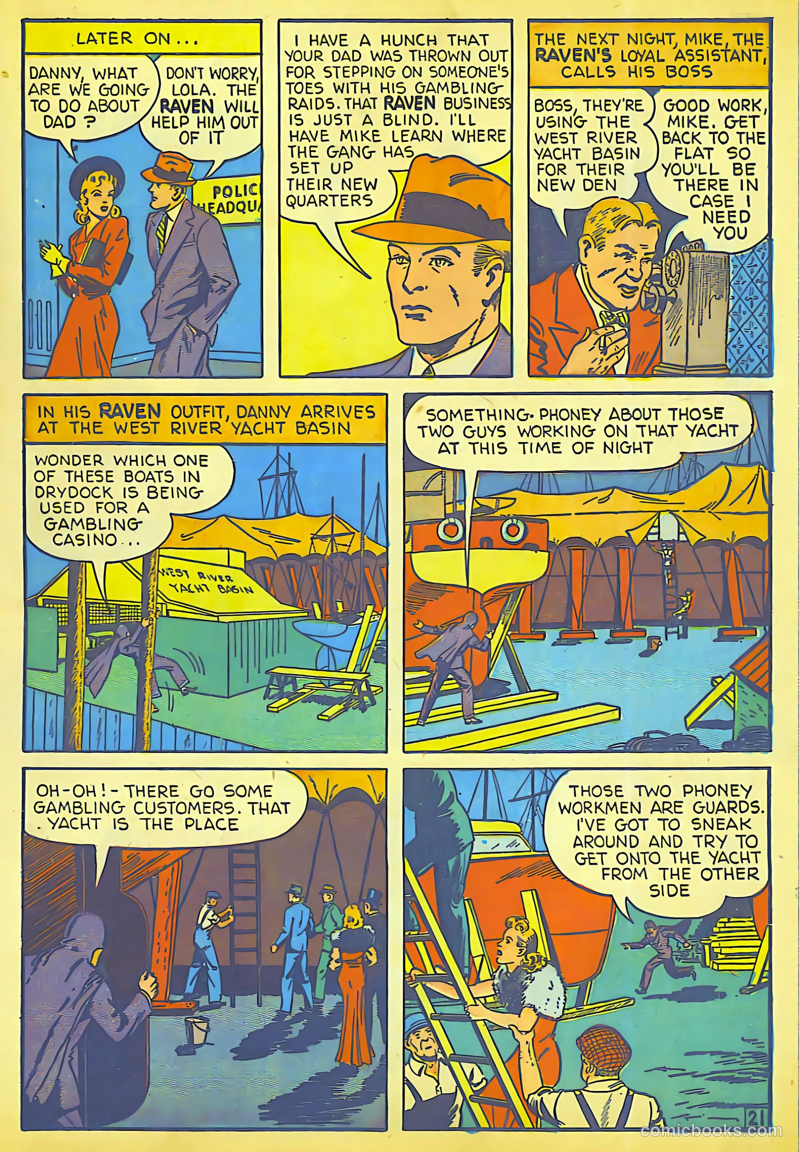 Lightning Comics #1 (1941) — page 22 of 65