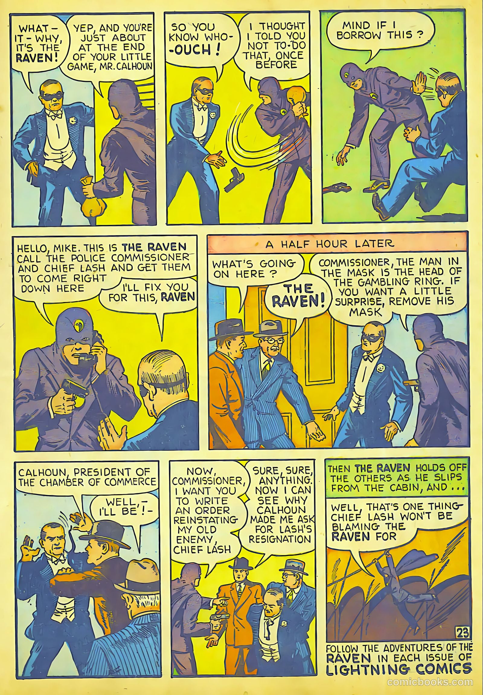 Lightning Comics #1 (1941) — page 24 of 65