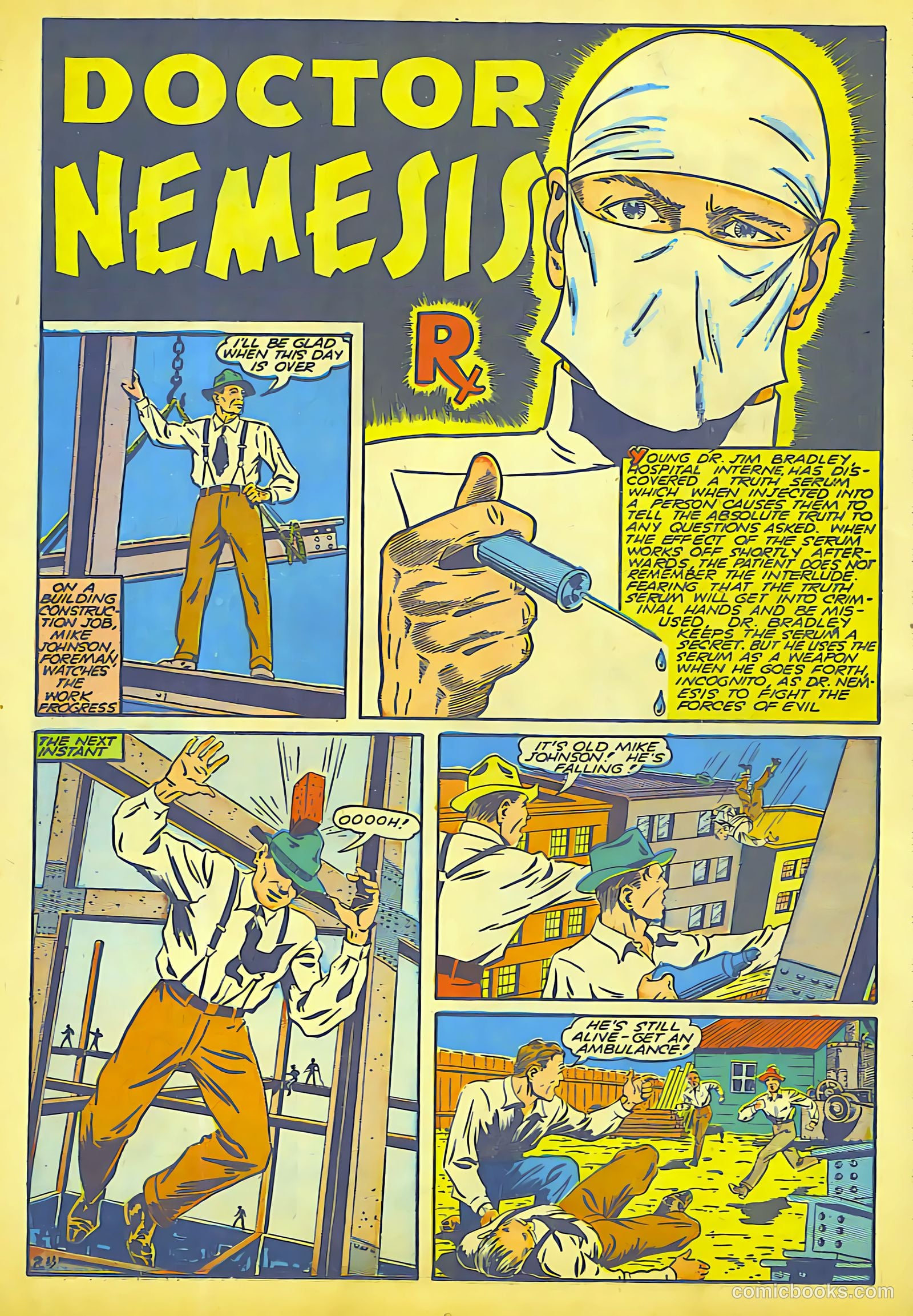 Lightning Comics #1 (1941) — page 25 of 65