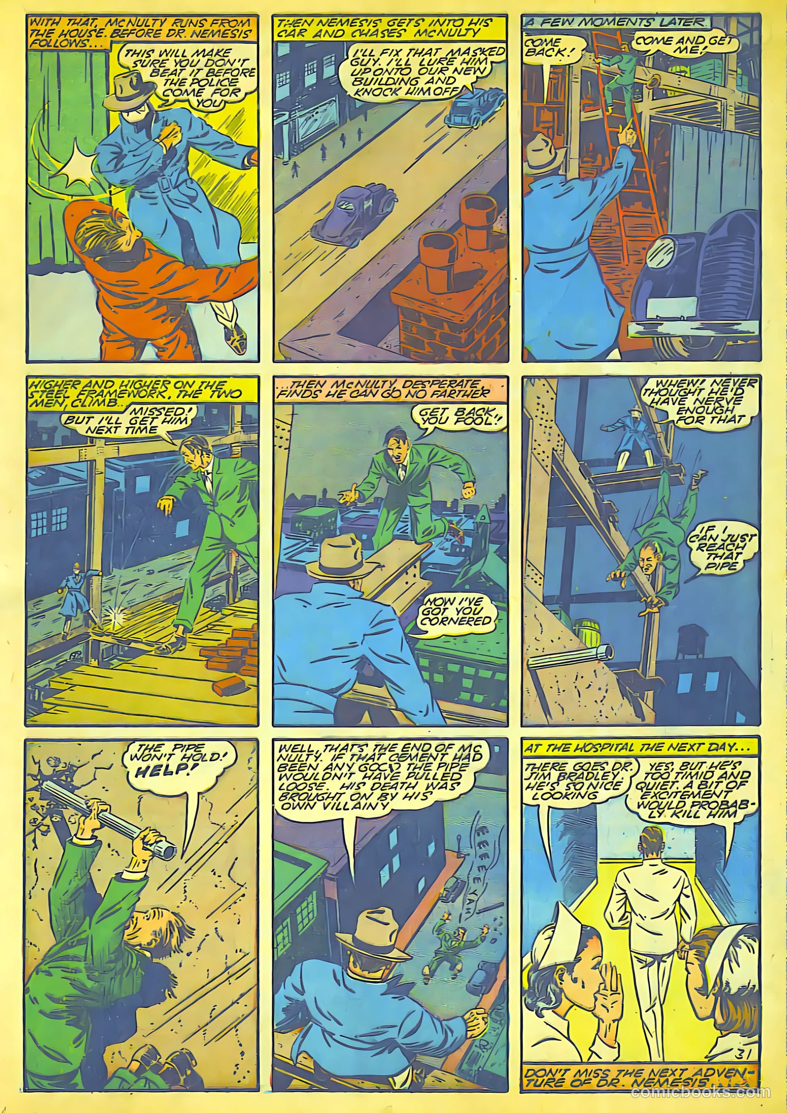 Lightning Comics #1 (1941) — page 32 of 65