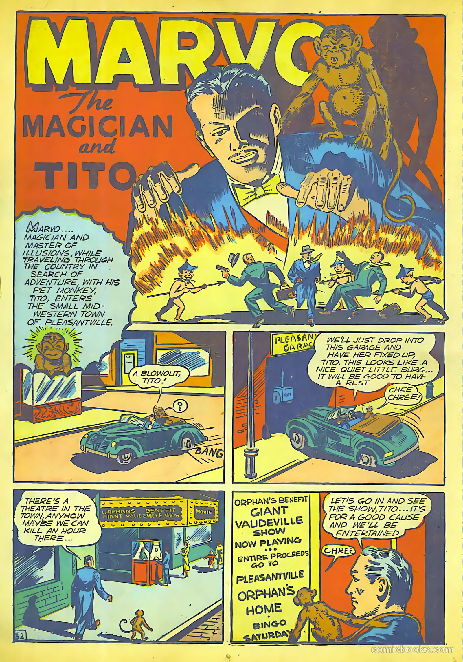 Lightning Comics #1 (1941) — page 33 of 65