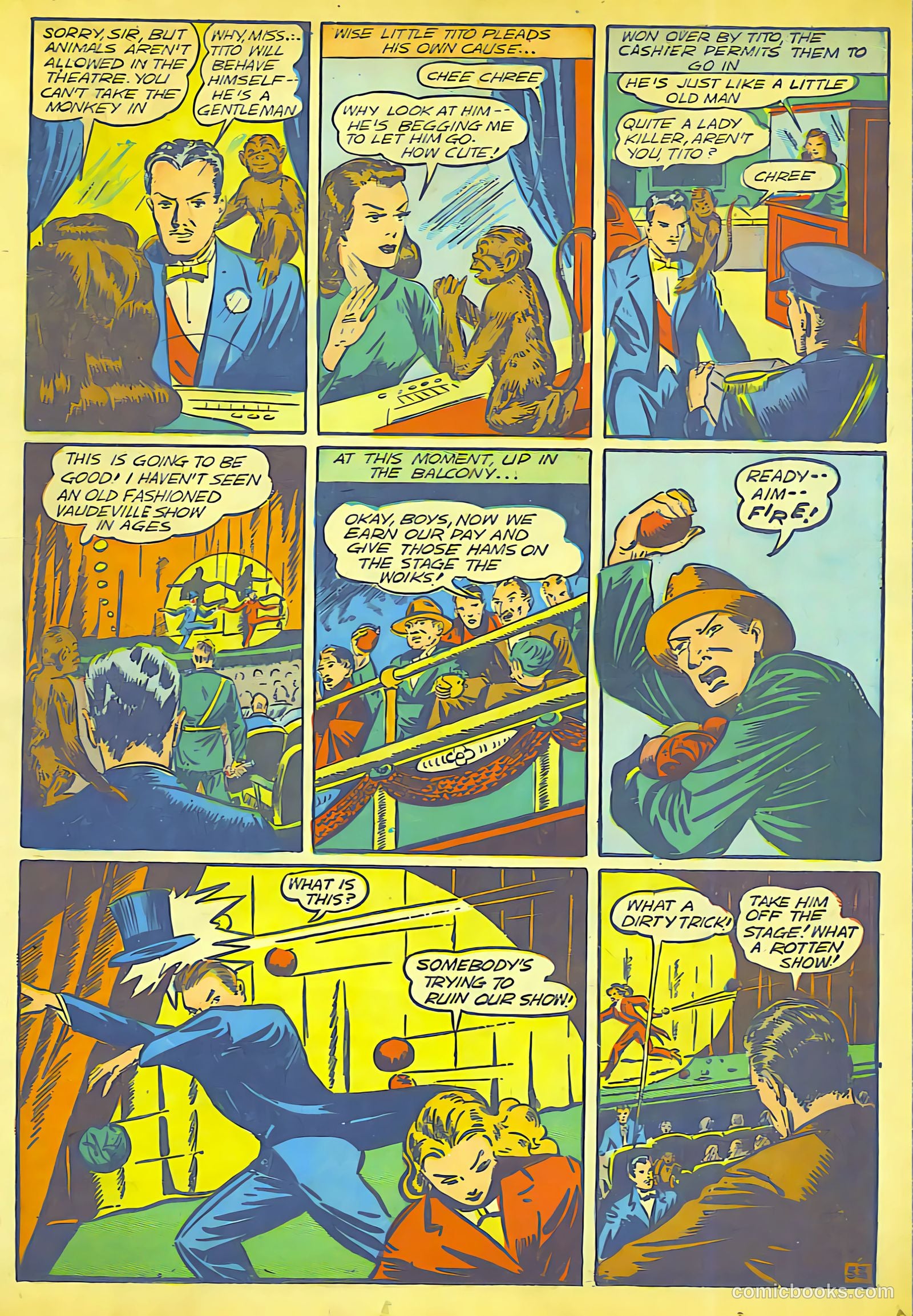 Lightning Comics #1 (1941) — page 34 of 65