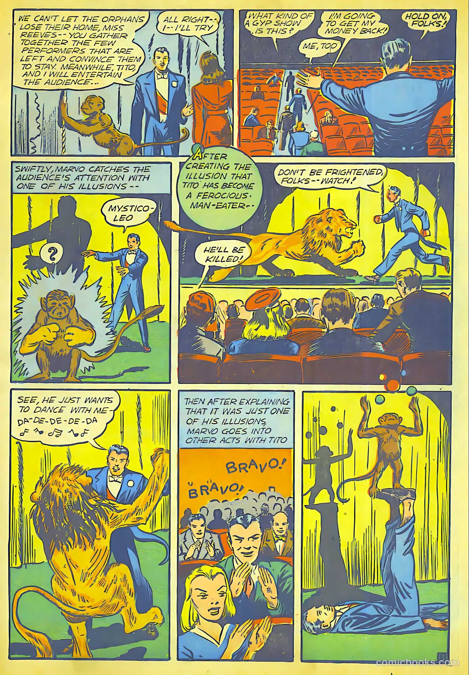 Lightning Comics #1 (1941) — page 36 of 65