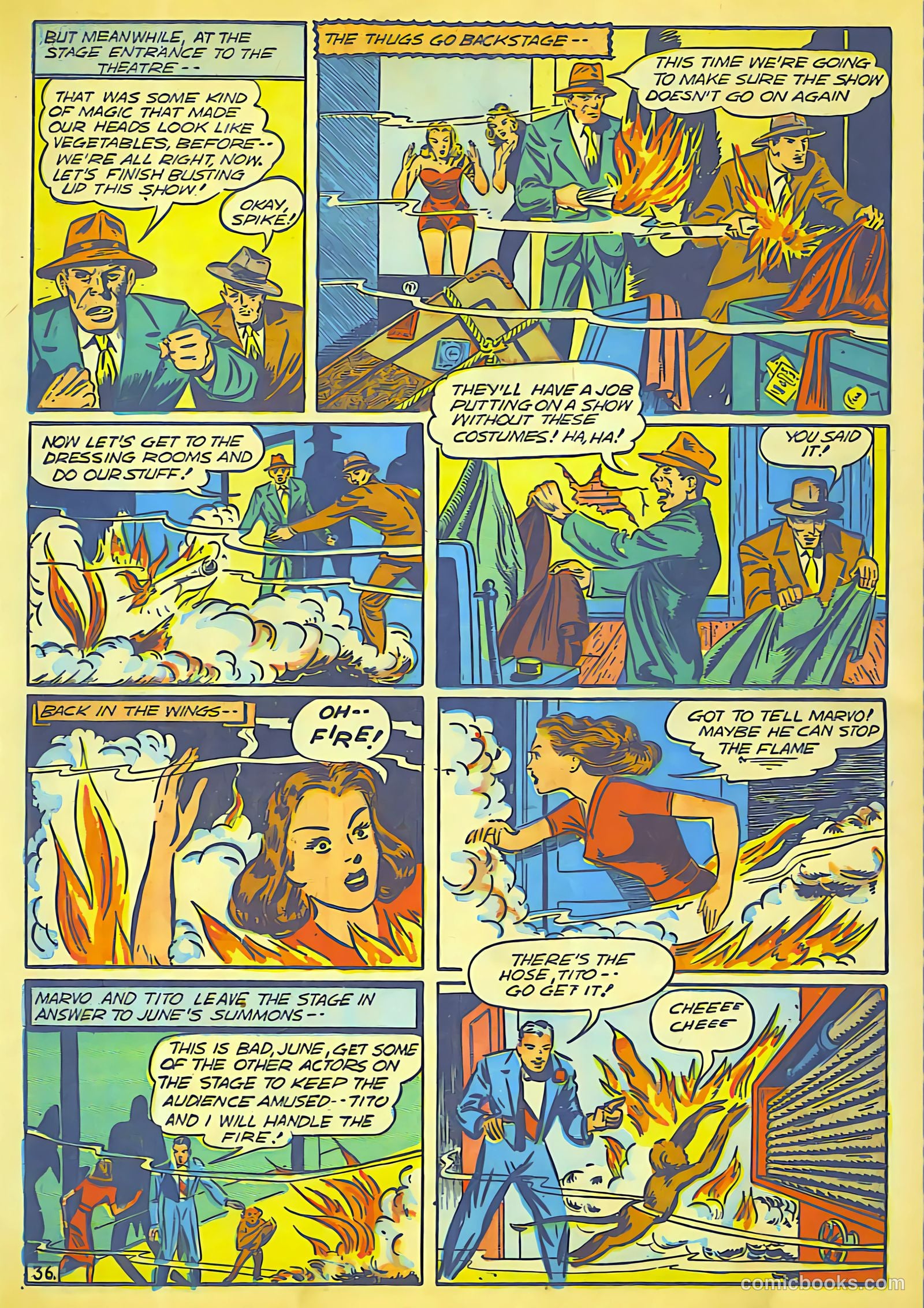 Lightning Comics #1 (1941) — page 37 of 65