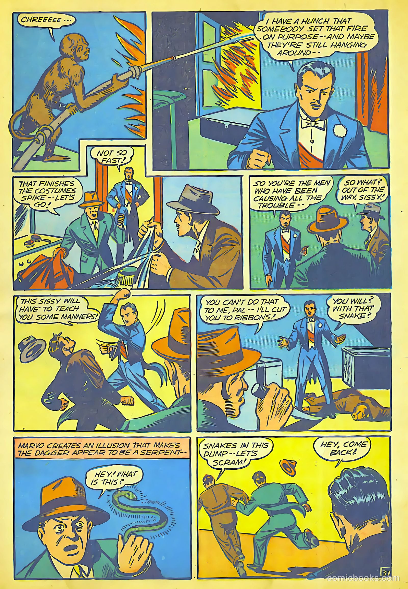 Lightning Comics #1 (1941) — page 38 of 65