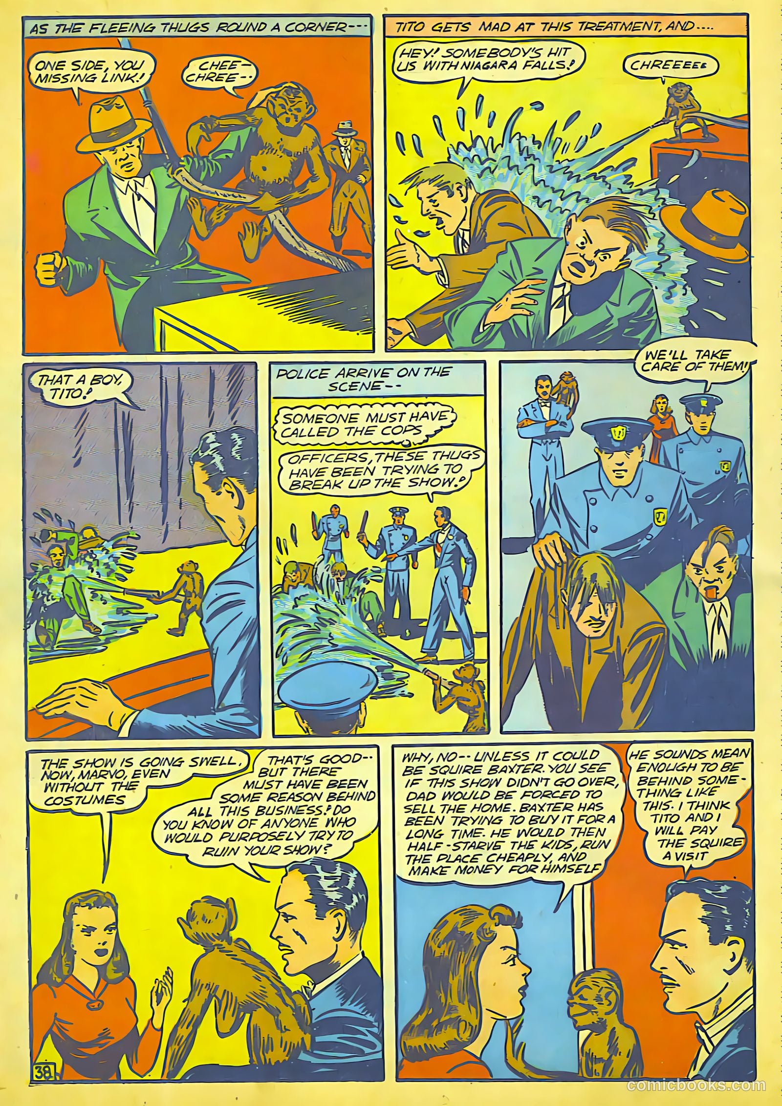 Lightning Comics #1 (1941) — page 39 of 65