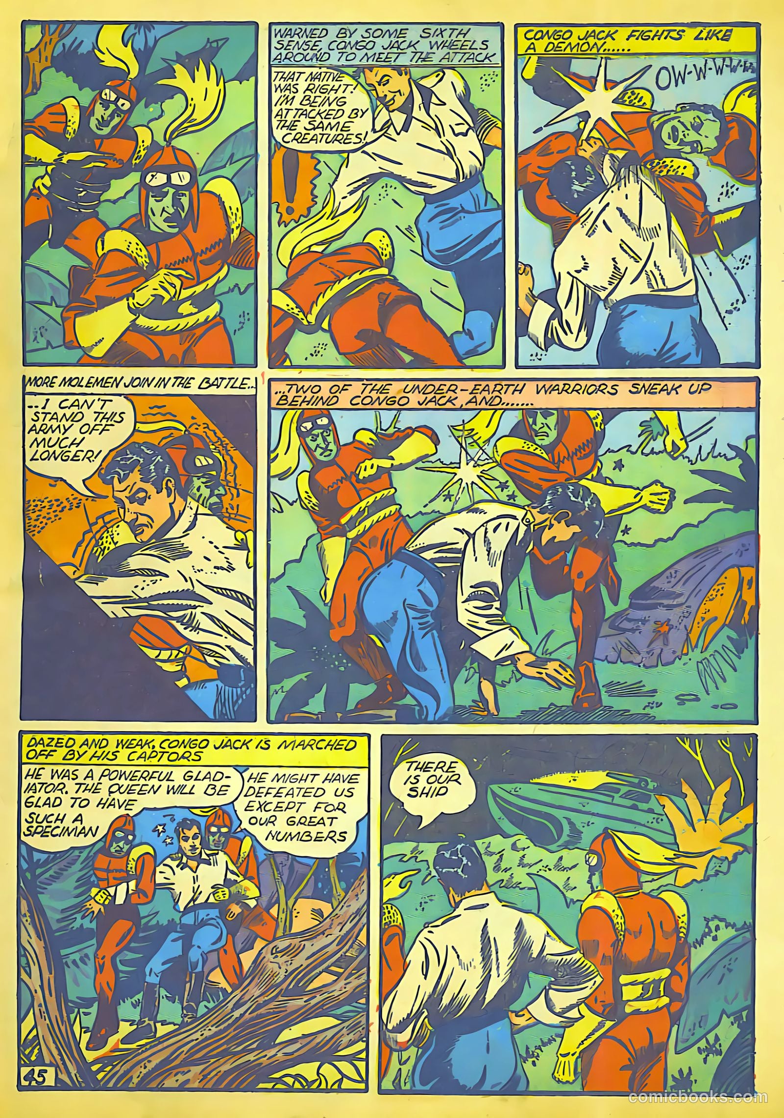 Lightning Comics #1 (1941) — page 46 of 65