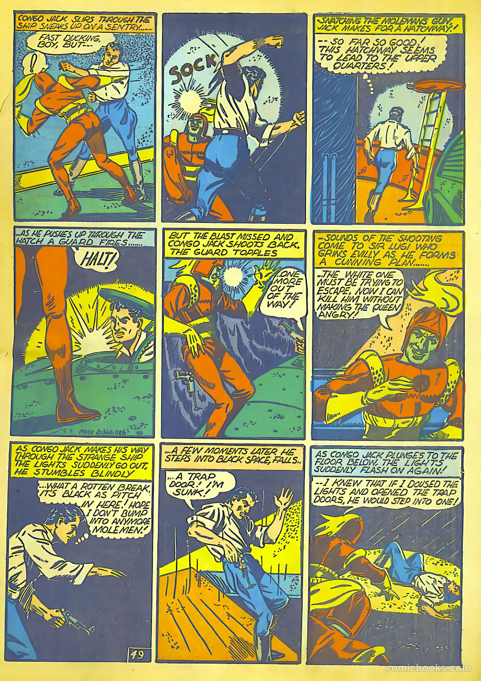 Lightning Comics #1 (1941) — page 50 of 65