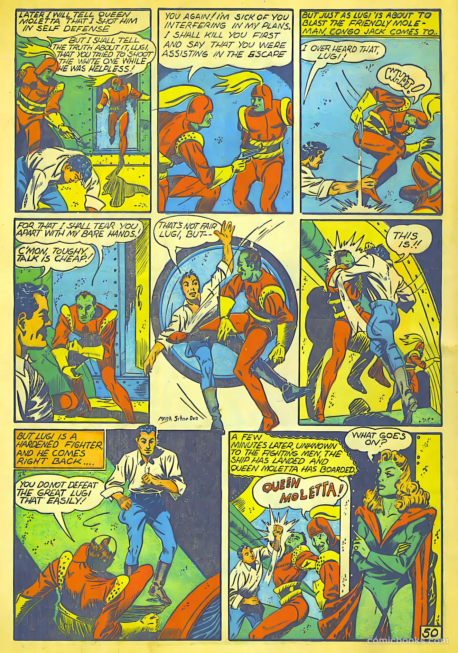 Lightning Comics #1 (1941) — page 51 of 65