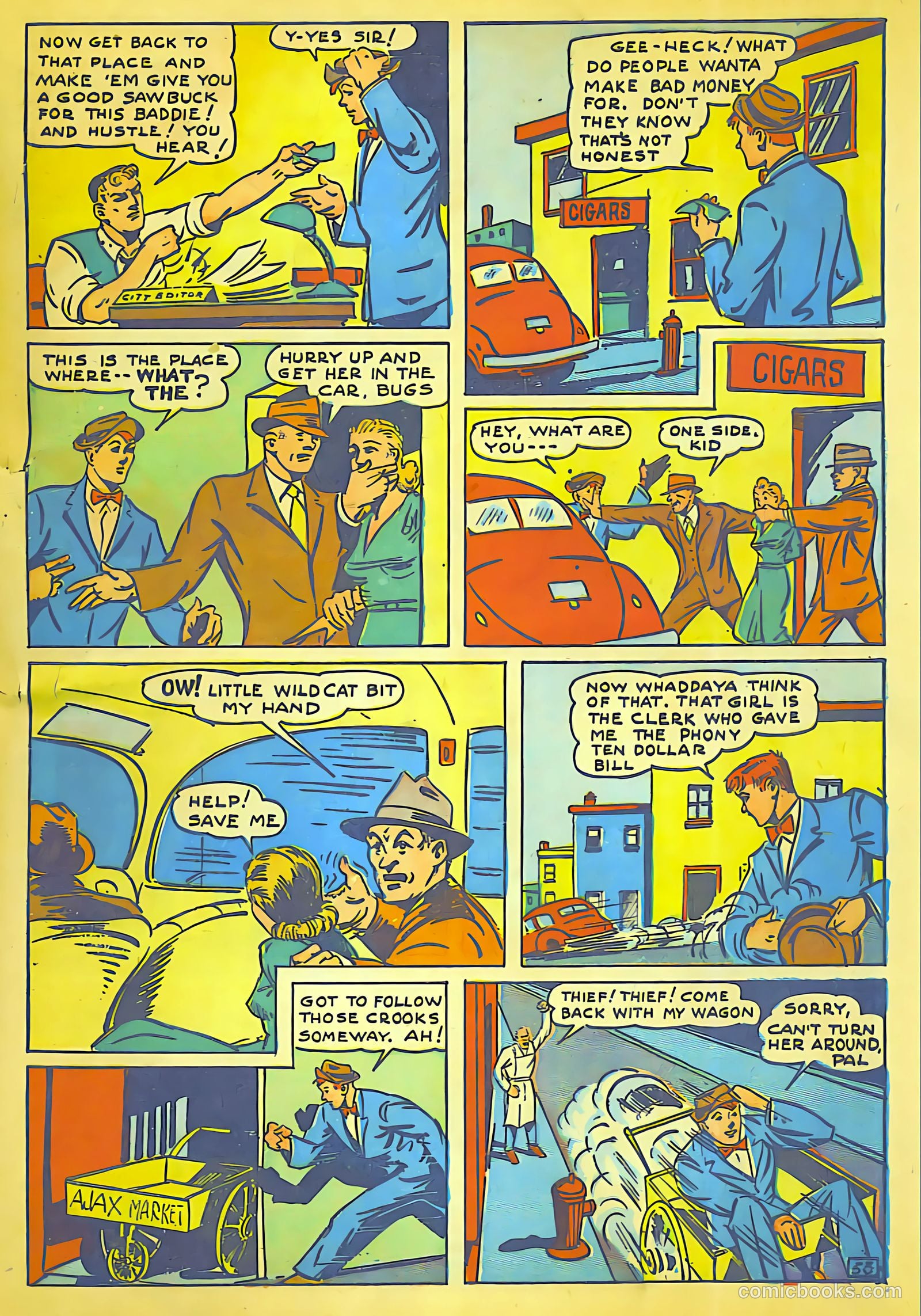 Lightning Comics #1 (1941) — page 54 of 65