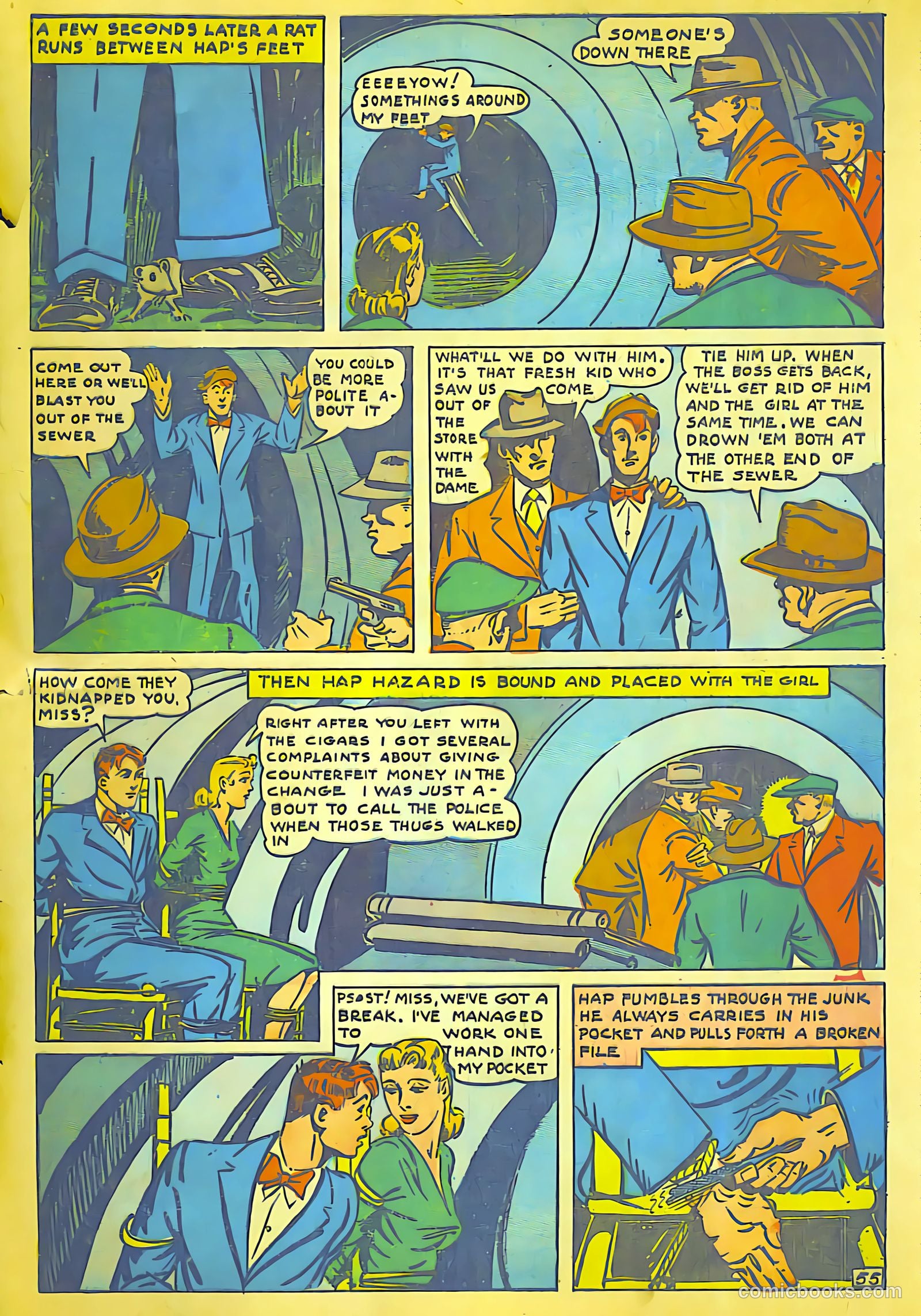 Lightning Comics #1 (1941) — page 56 of 65