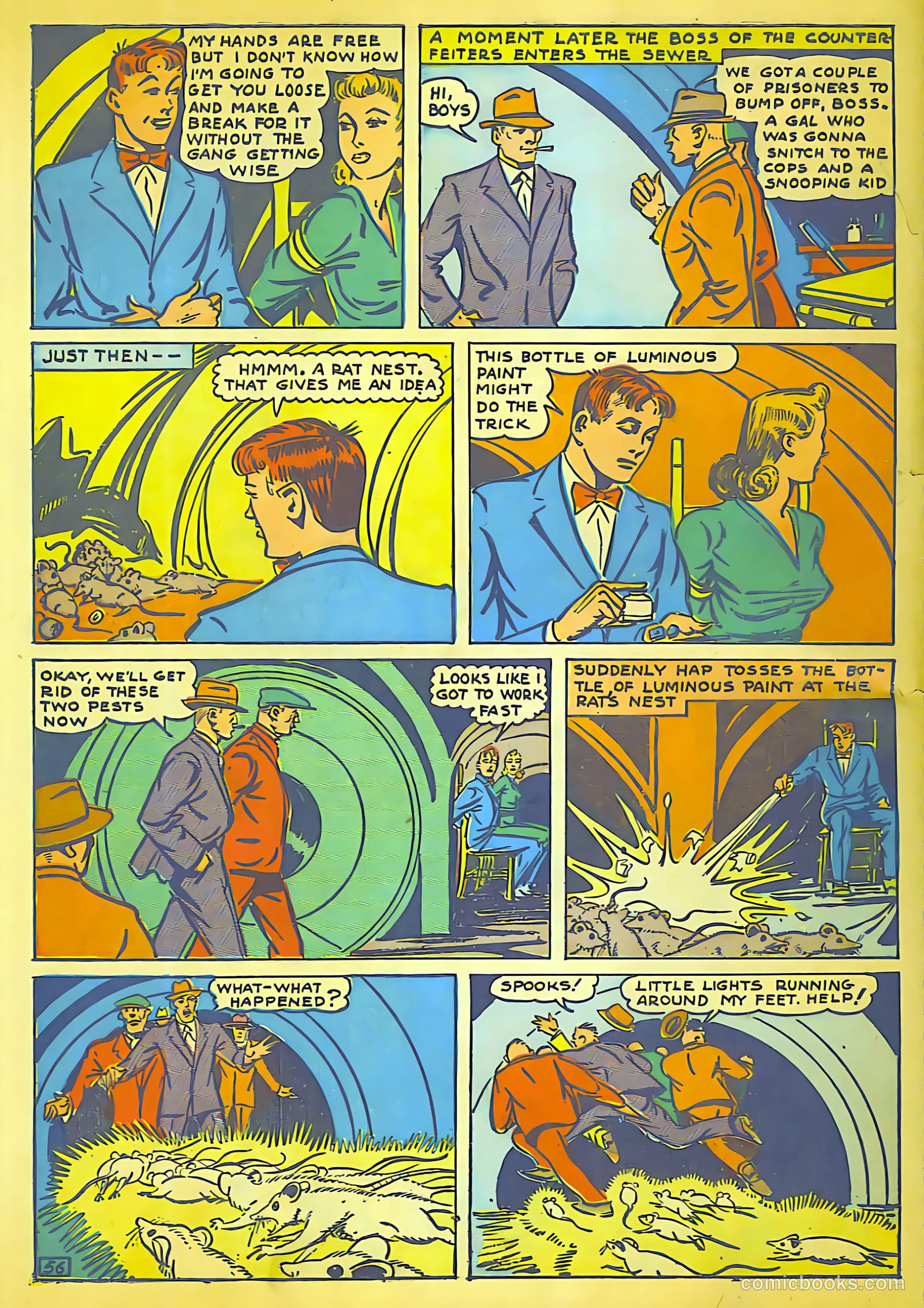Lightning Comics #1 (1941) — page 57 of 65