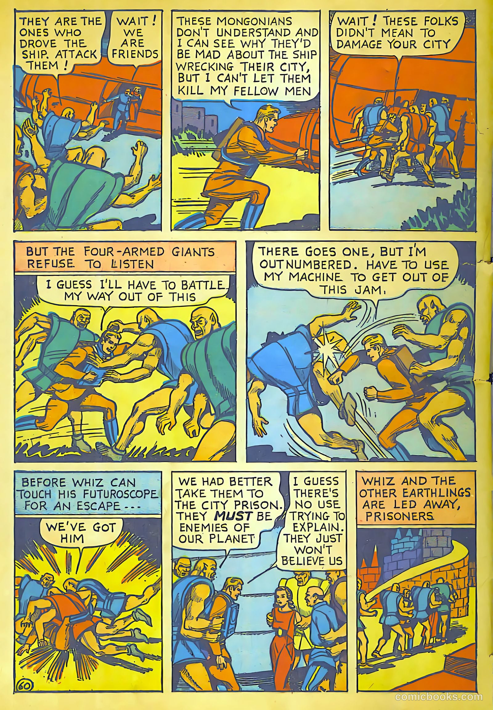 Lightning Comics #1 (1941) — page 61 of 65