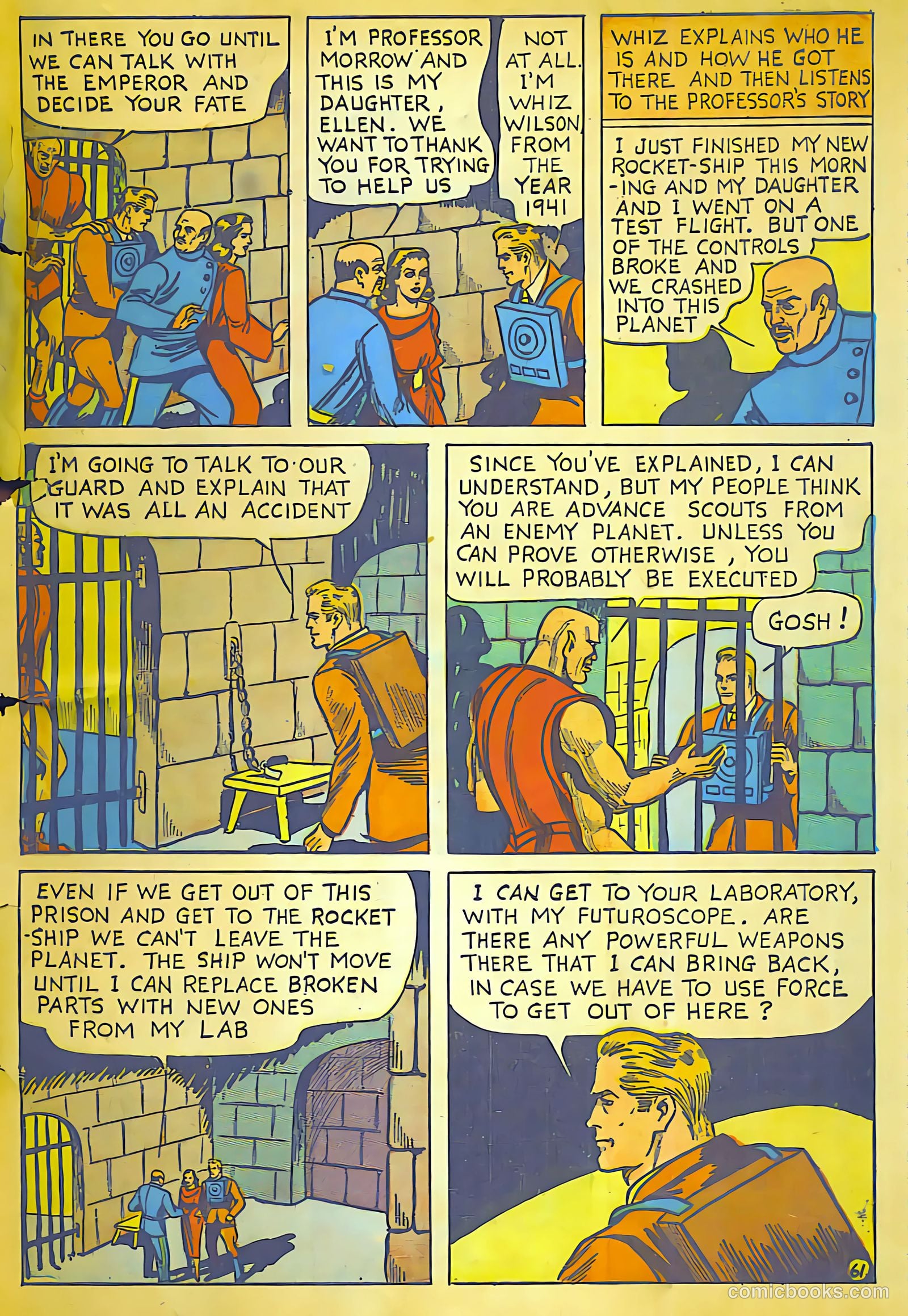 Lightning Comics #1 (1941) — page 62 of 65