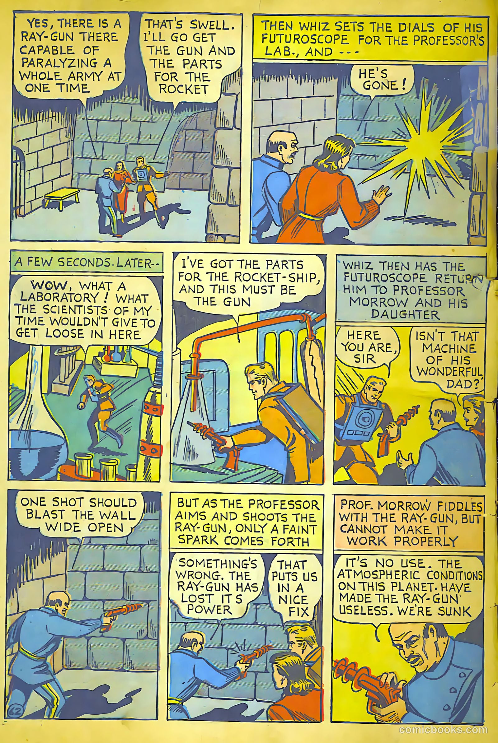 Lightning Comics #1 (1941) — page 63 of 65