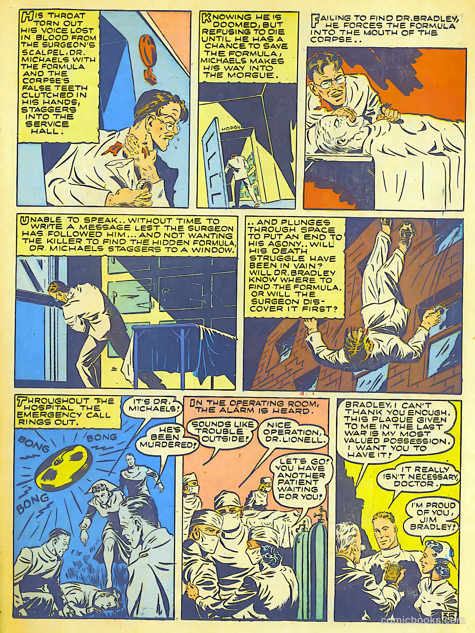 Lightning Comics #1 (1942) — page 37 of 66