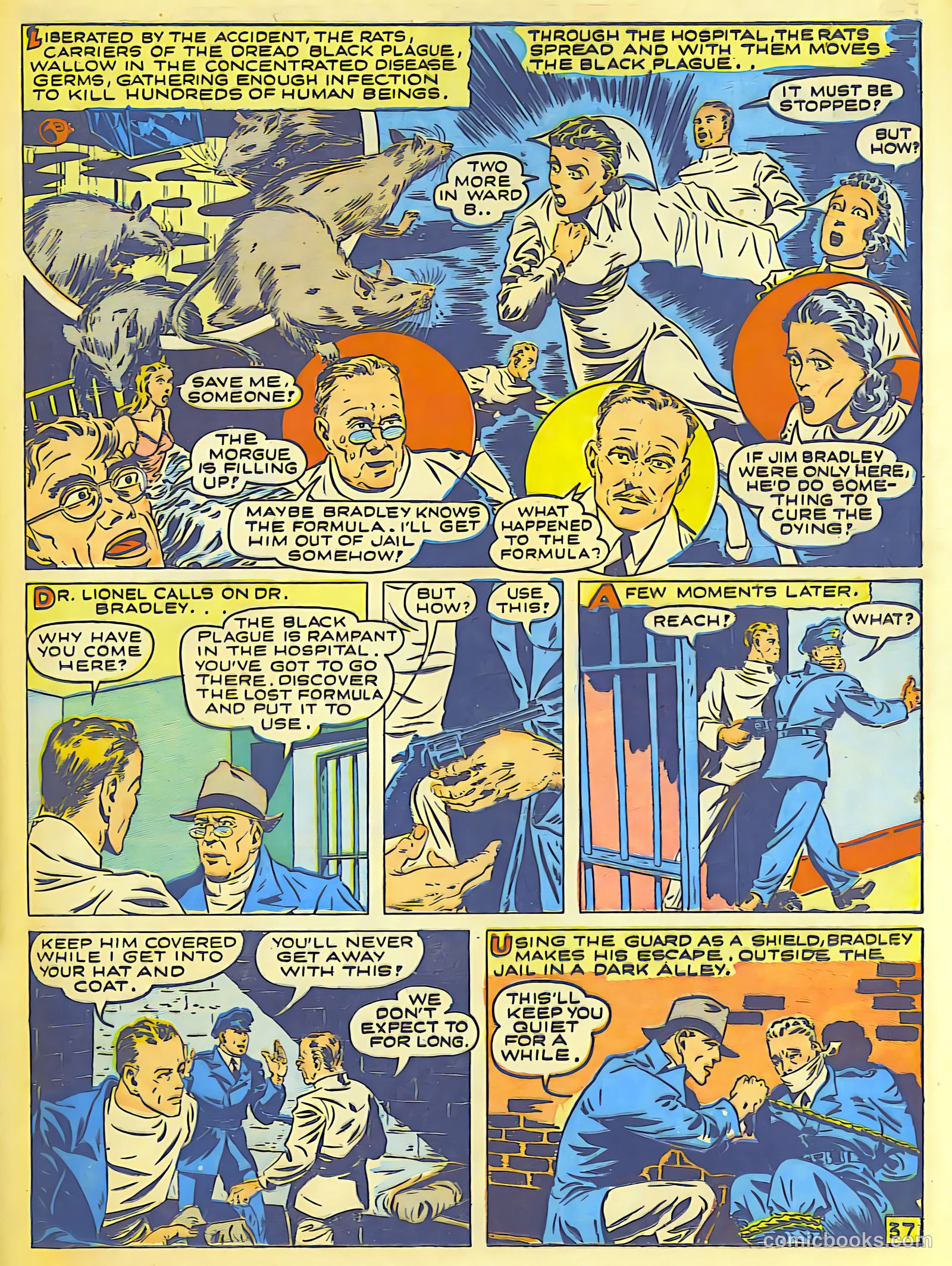 Lightning Comics #1 (1942) — page 39 of 66
