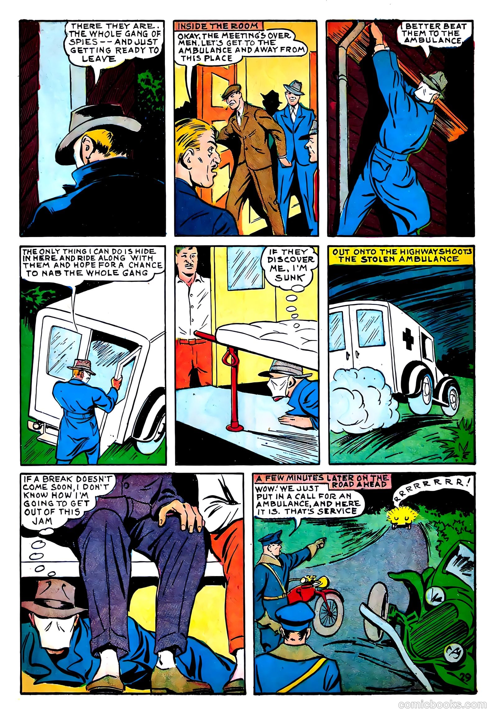 Lightning Comics #2 (1941) — page 31 of 68