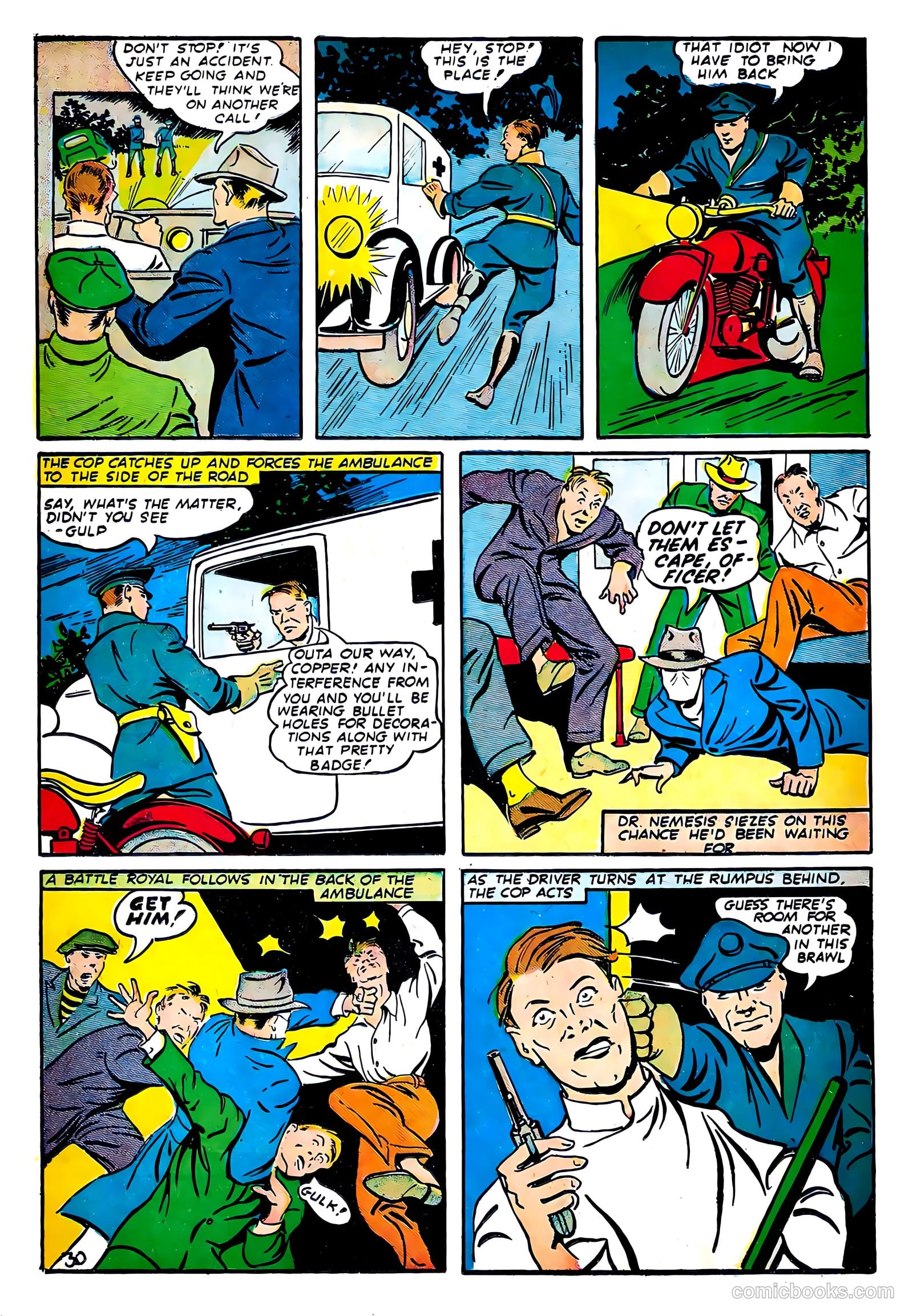 Lightning Comics #2 (1941) — page 32 of 68
