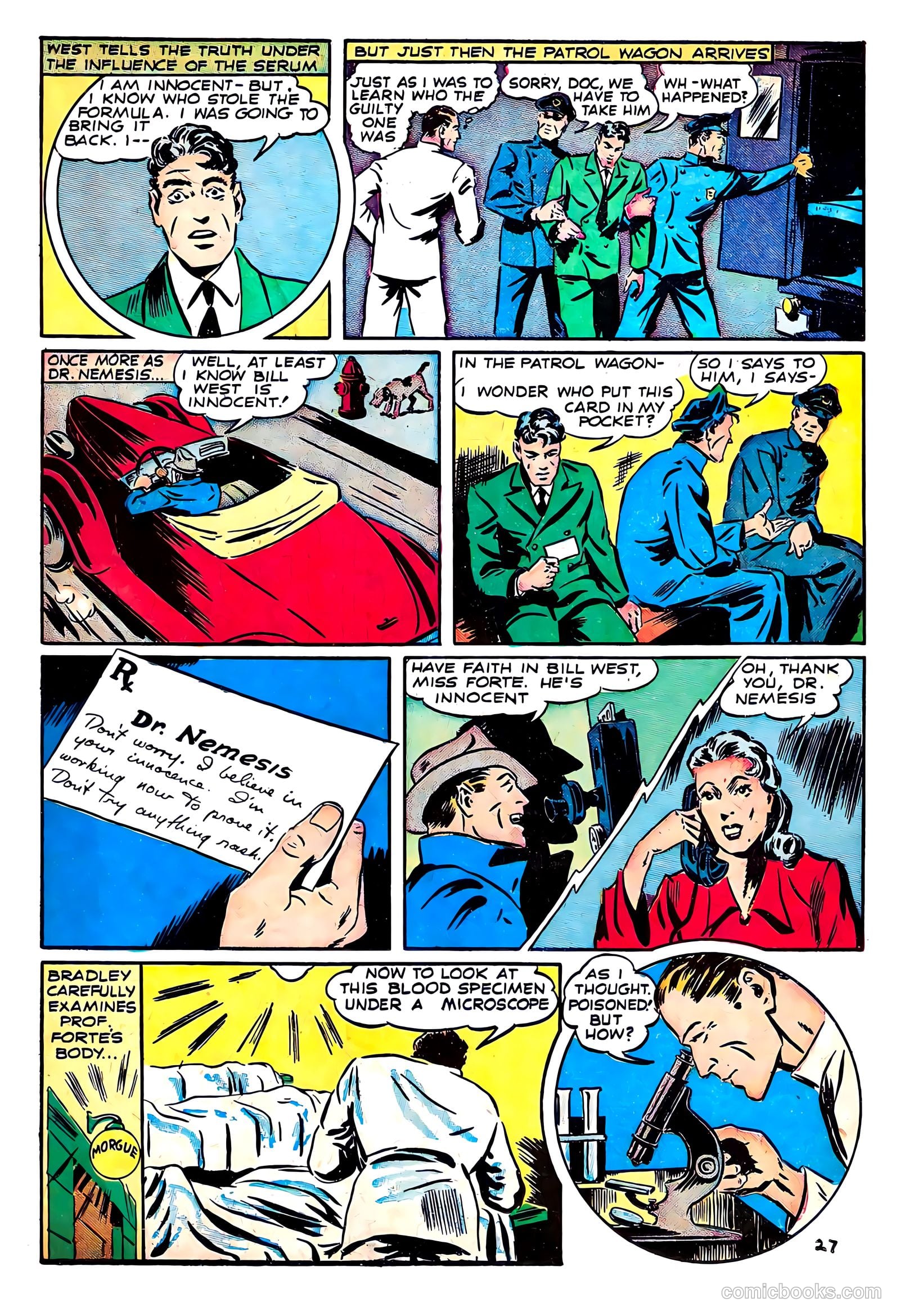 Lightning Comics #3 (1941) — page 29 of 68