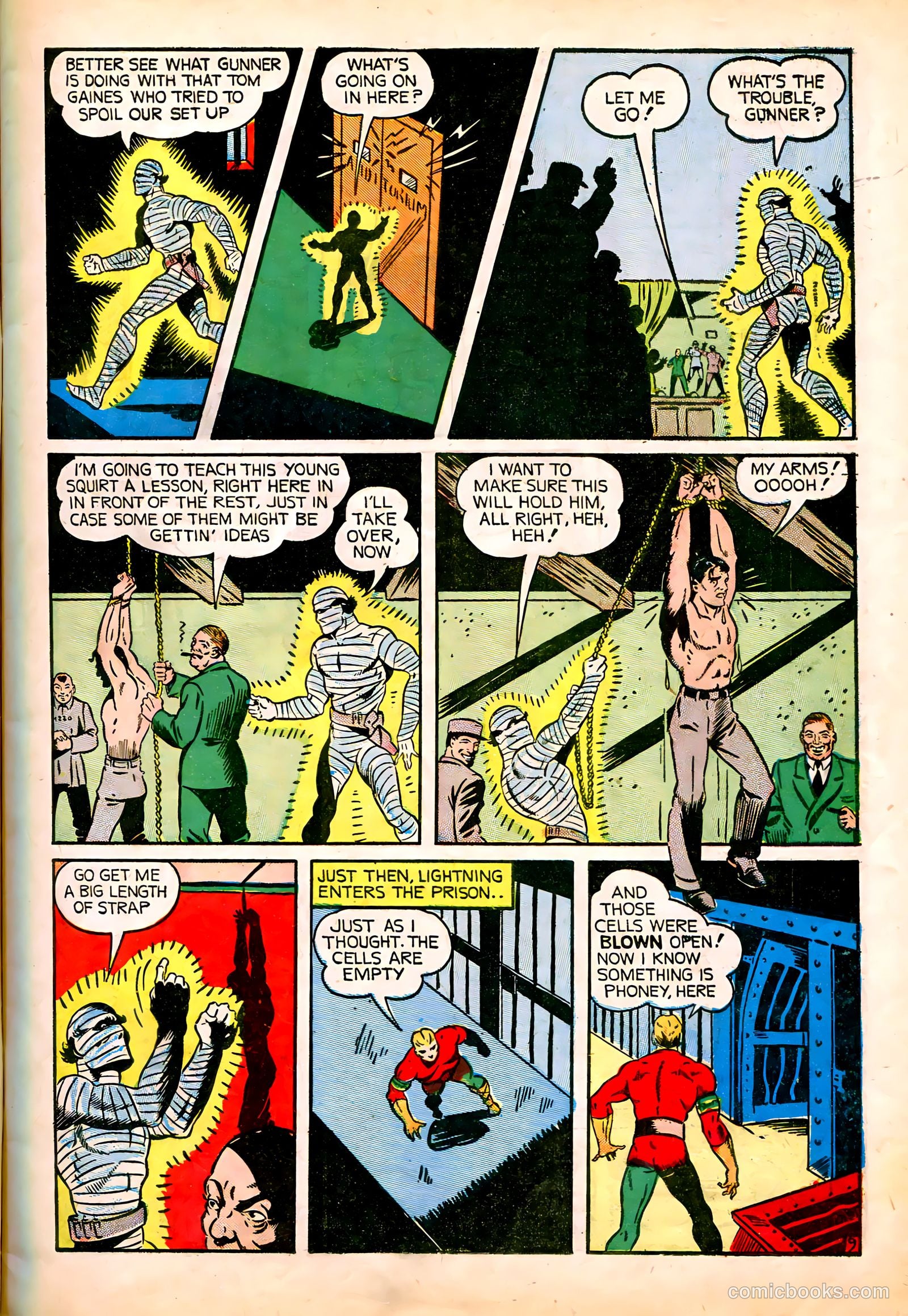 Lightning Comics #6 (1942) — page 11 of 68
