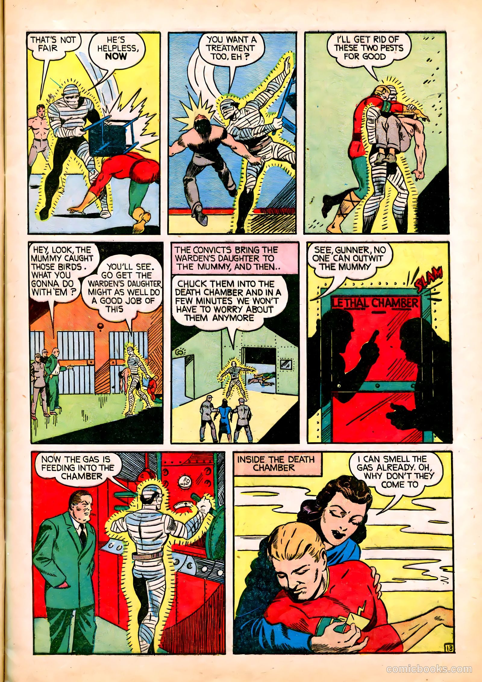 Lightning Comics #6 (1942) — page 15 of 68