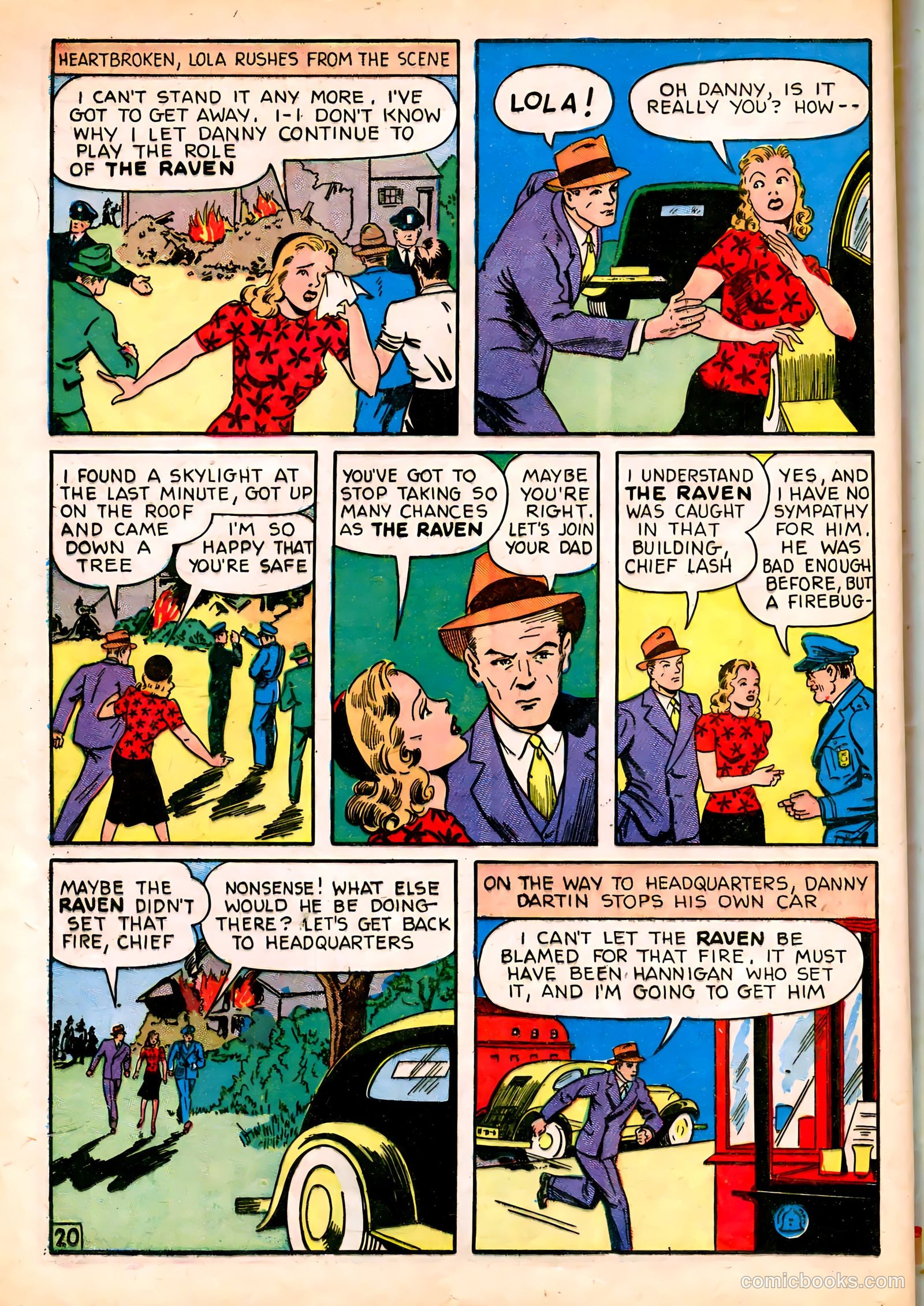 Lightning Comics #6 (1942) — page 22 of 68