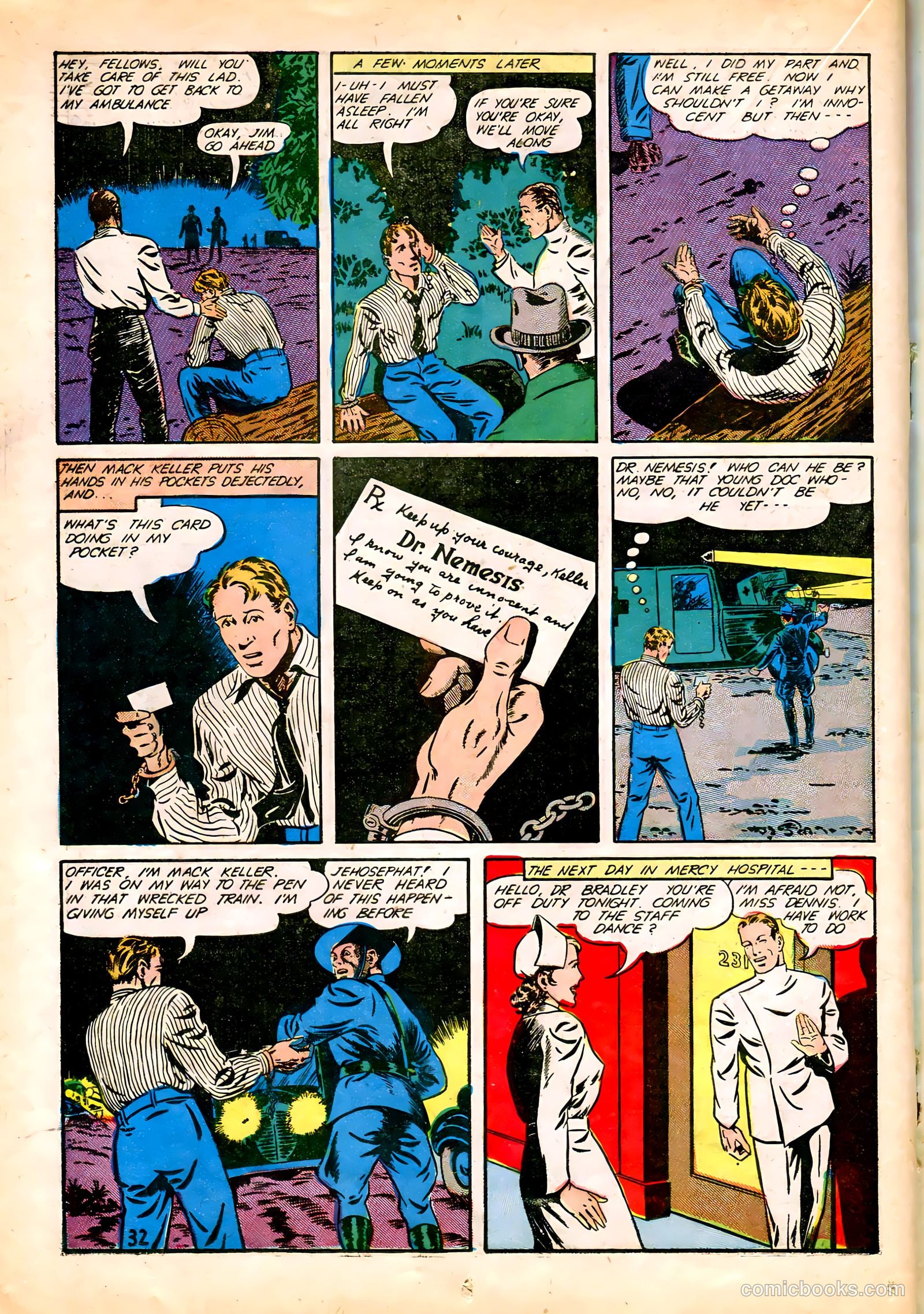Lightning Comics #6 (1942) — page 34 of 68