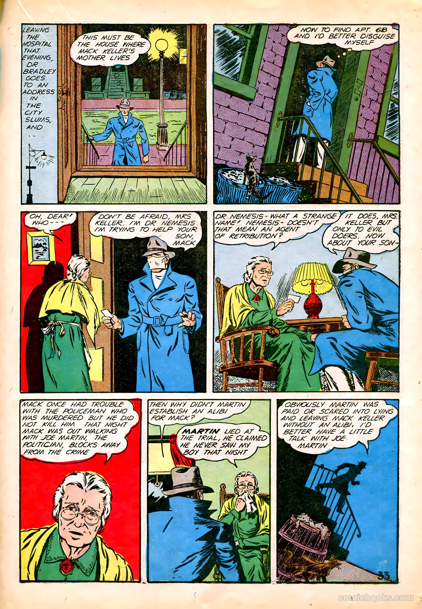 Lightning Comics #6 (1942) — page 35 of 68