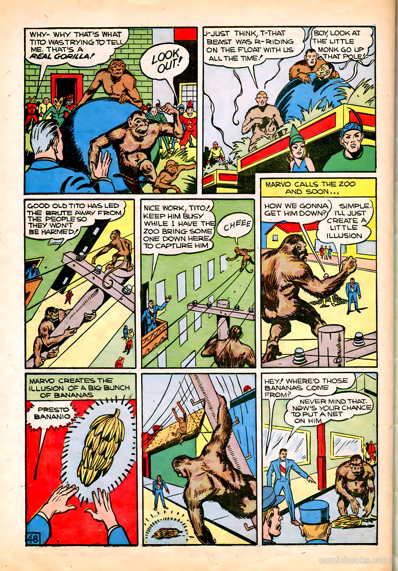 Lightning Comics #6 (1942) — page 50 of 68