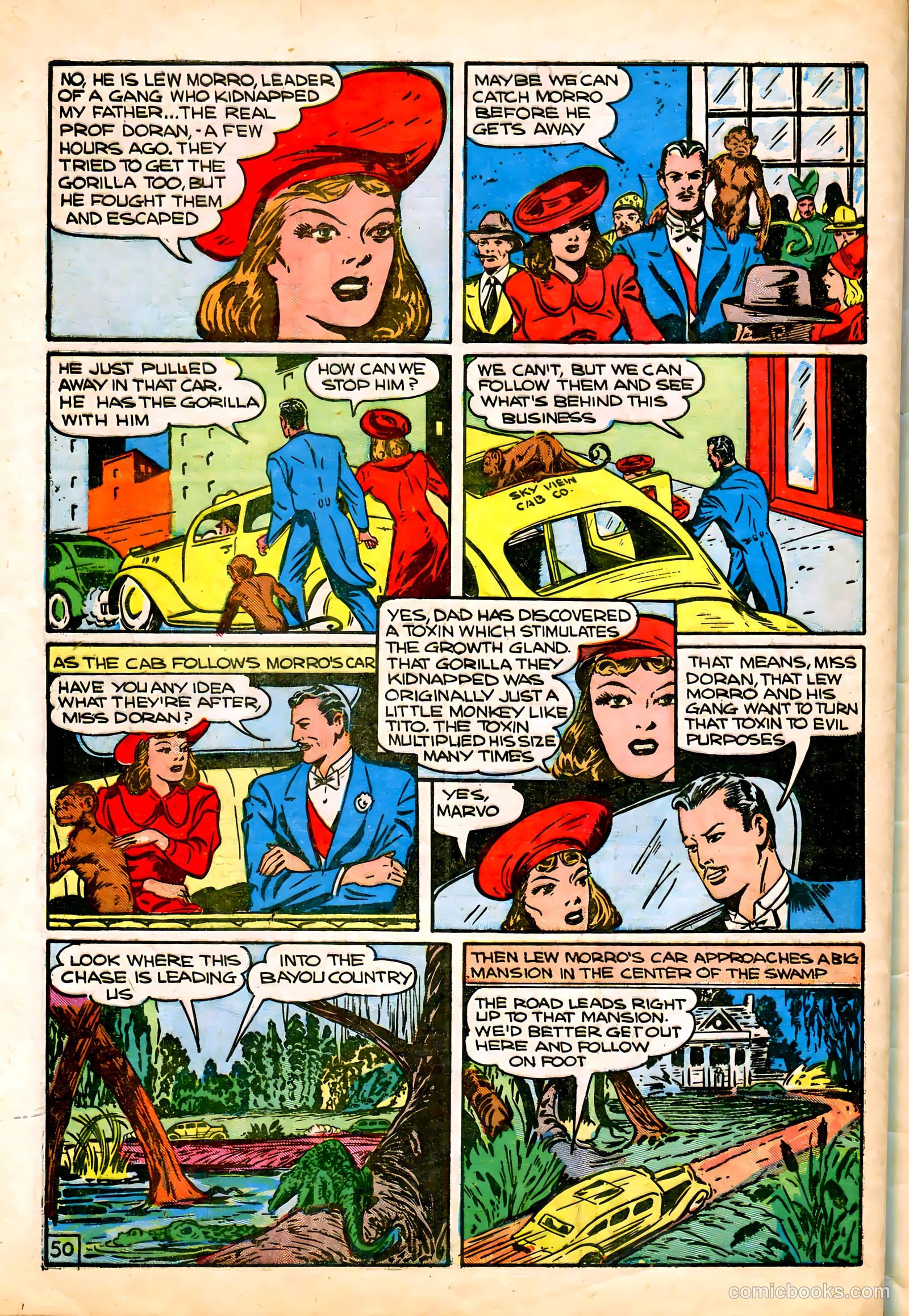 Lightning Comics #6 (1942) — page 52 of 68