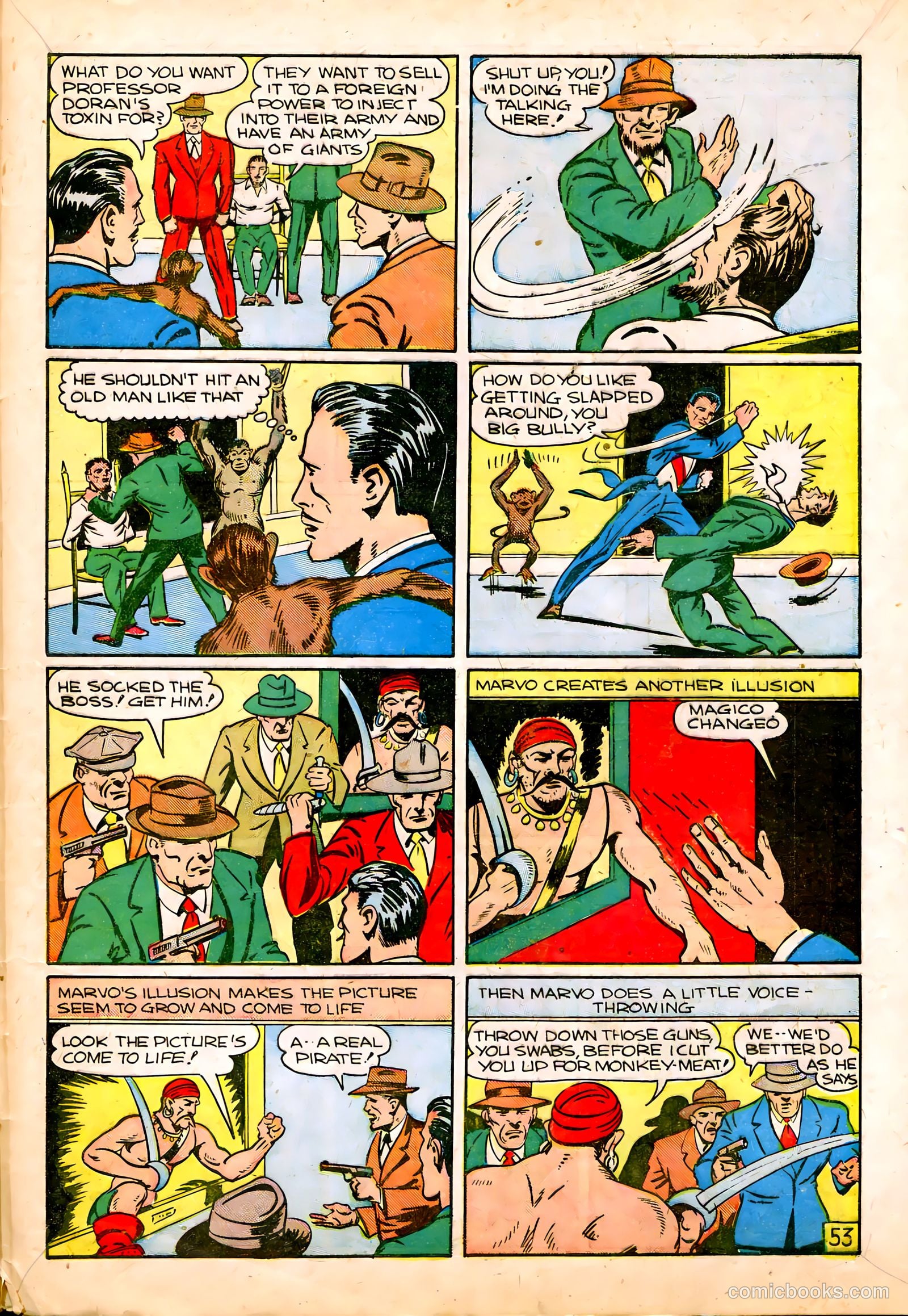 Lightning Comics #6 (1942) — page 55 of 68