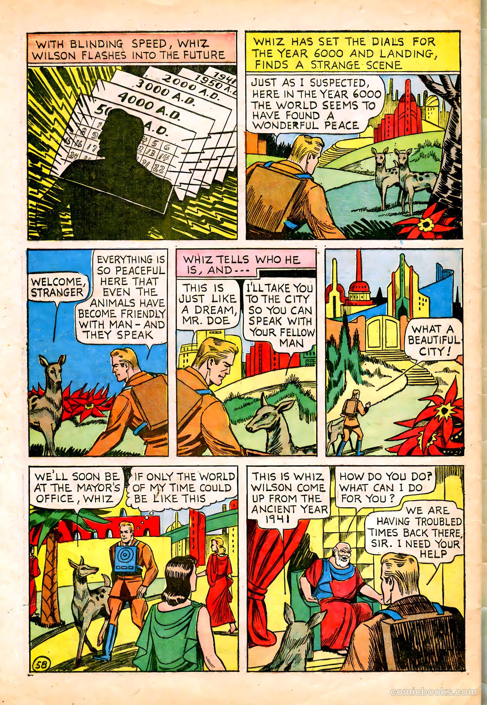 Lightning Comics #6 (1942) — page 60 of 68