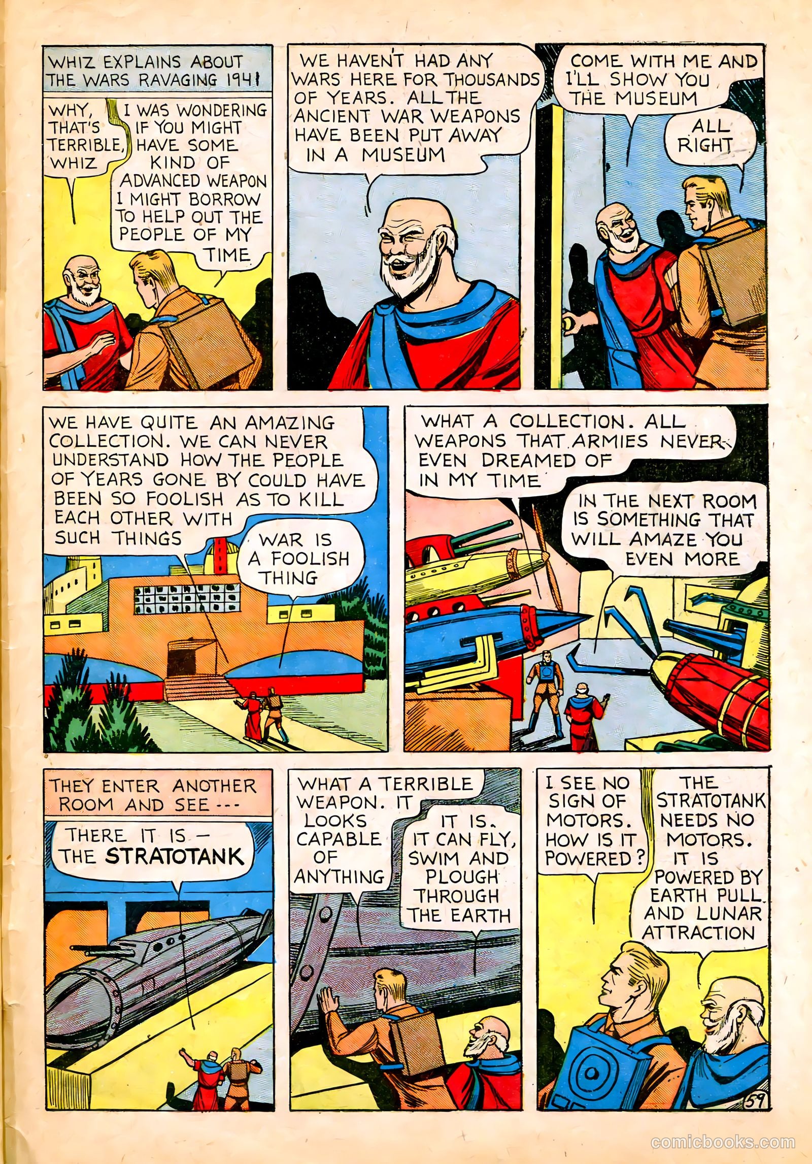 Lightning Comics #6 (1942) — page 61 of 68