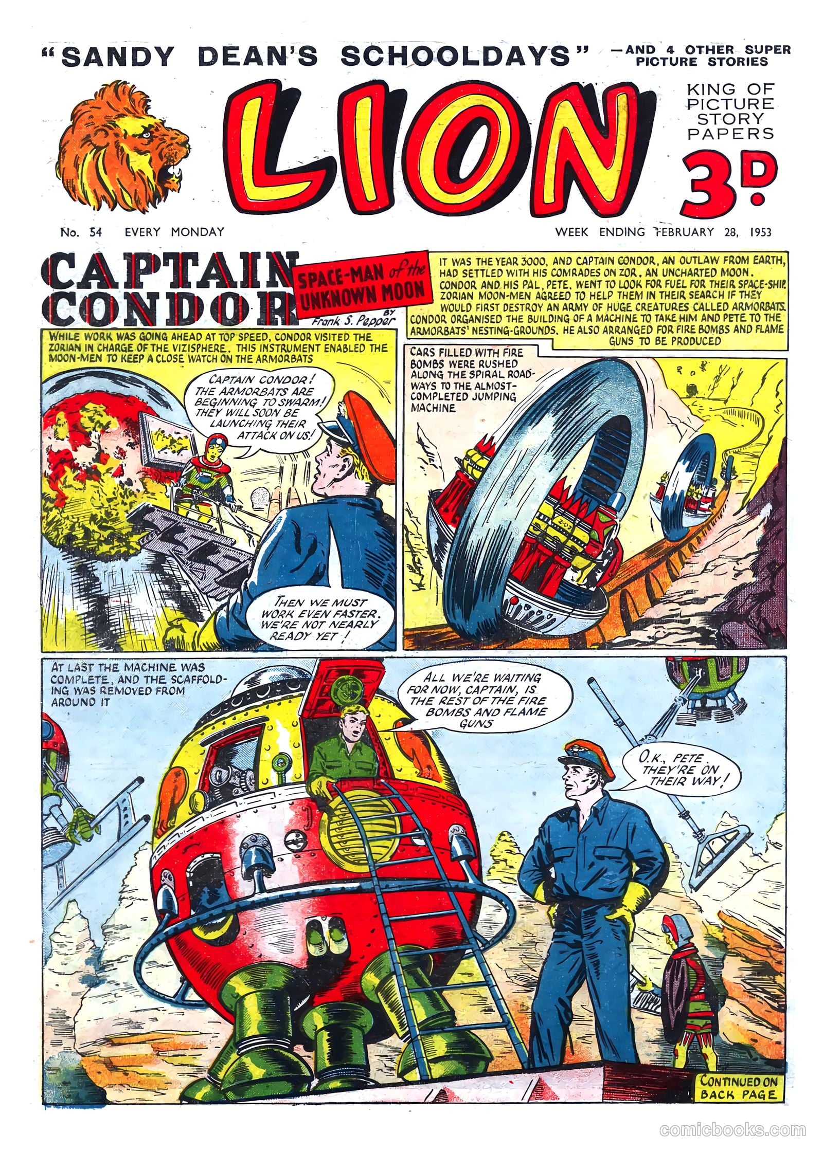 Lion #54 cover