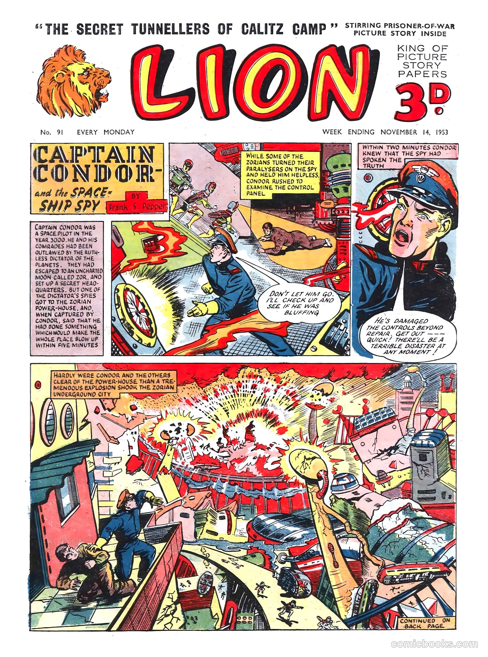 Lion #91 (1953) — page 1 of 20