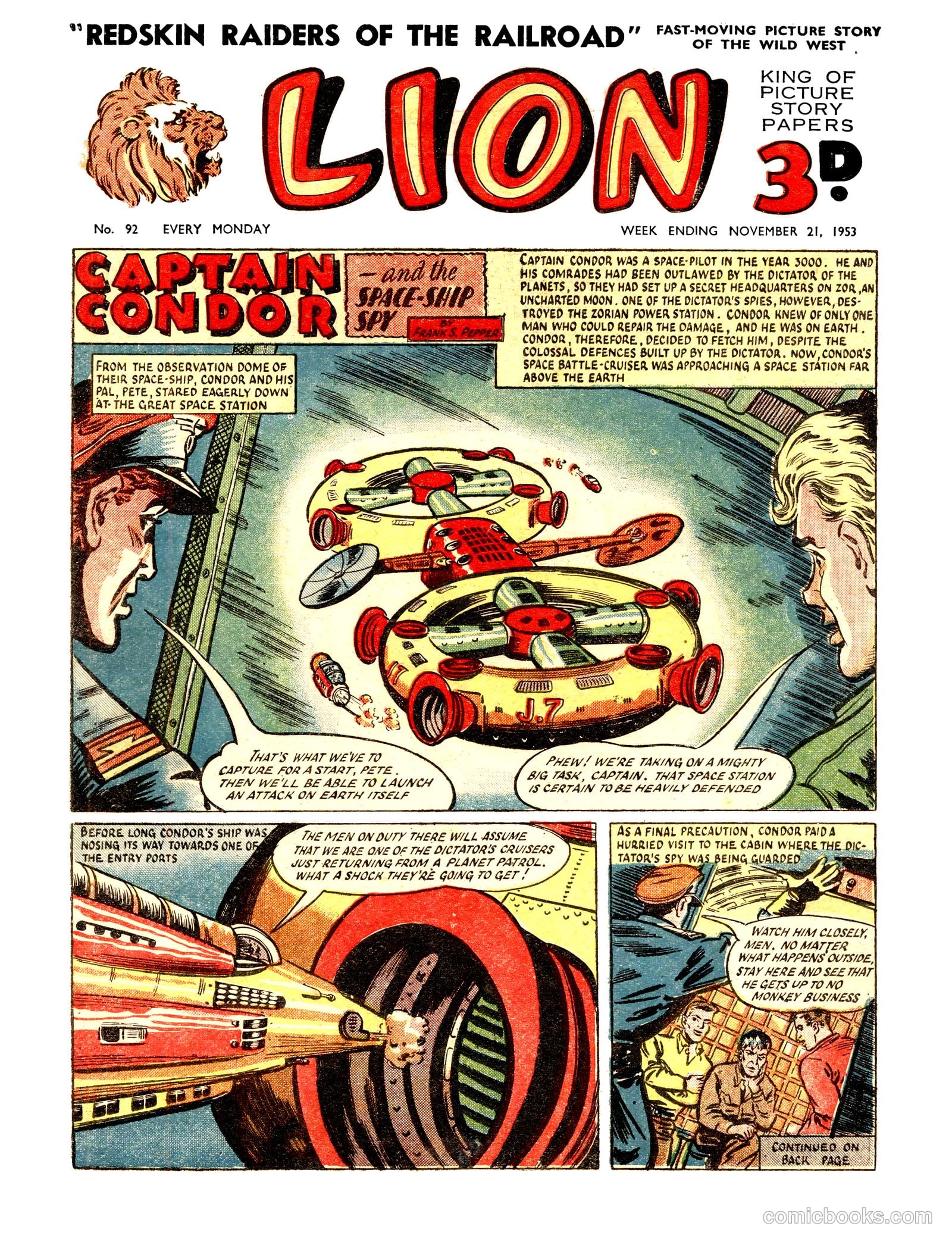 Lion #92 cover