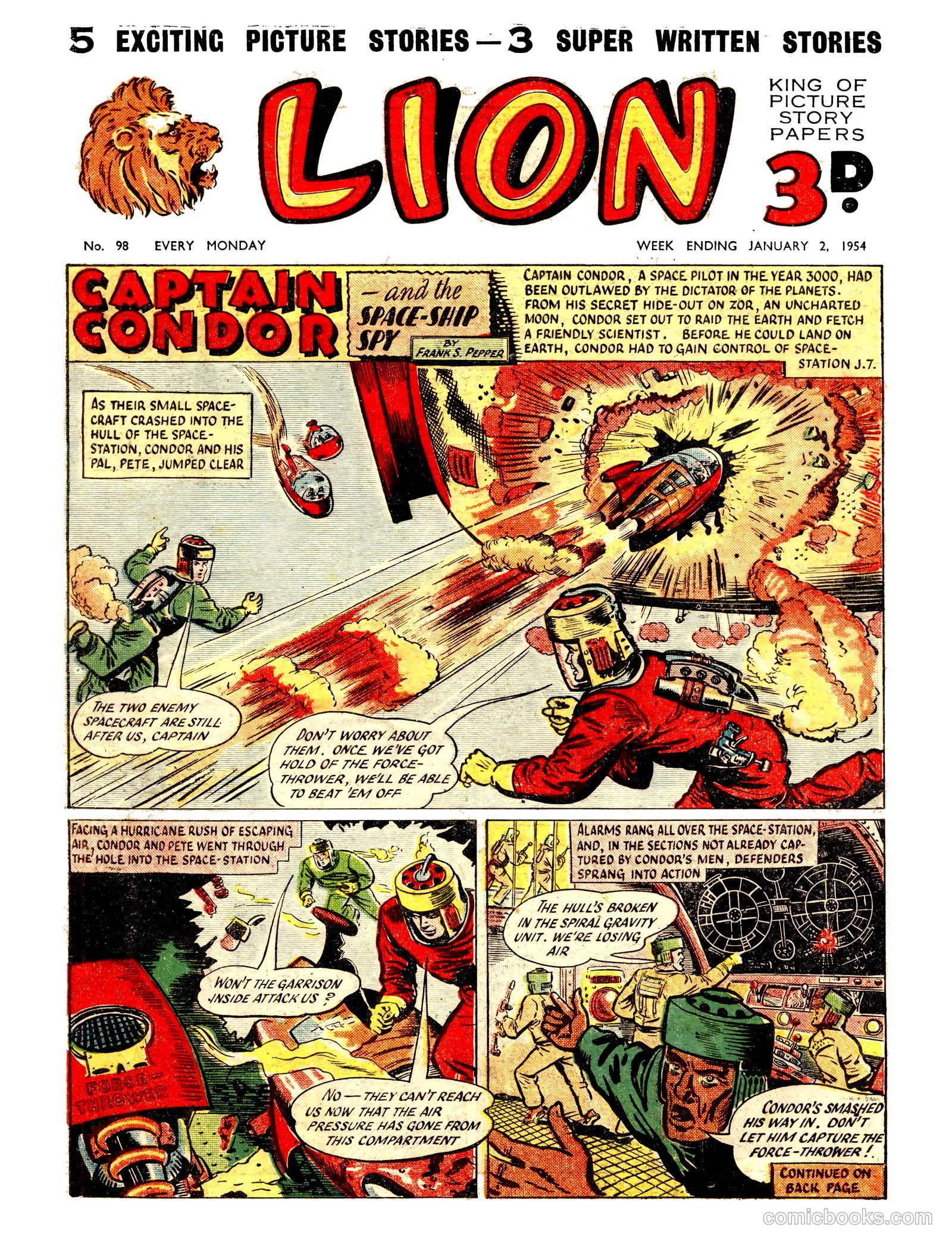 Lion #98 cover