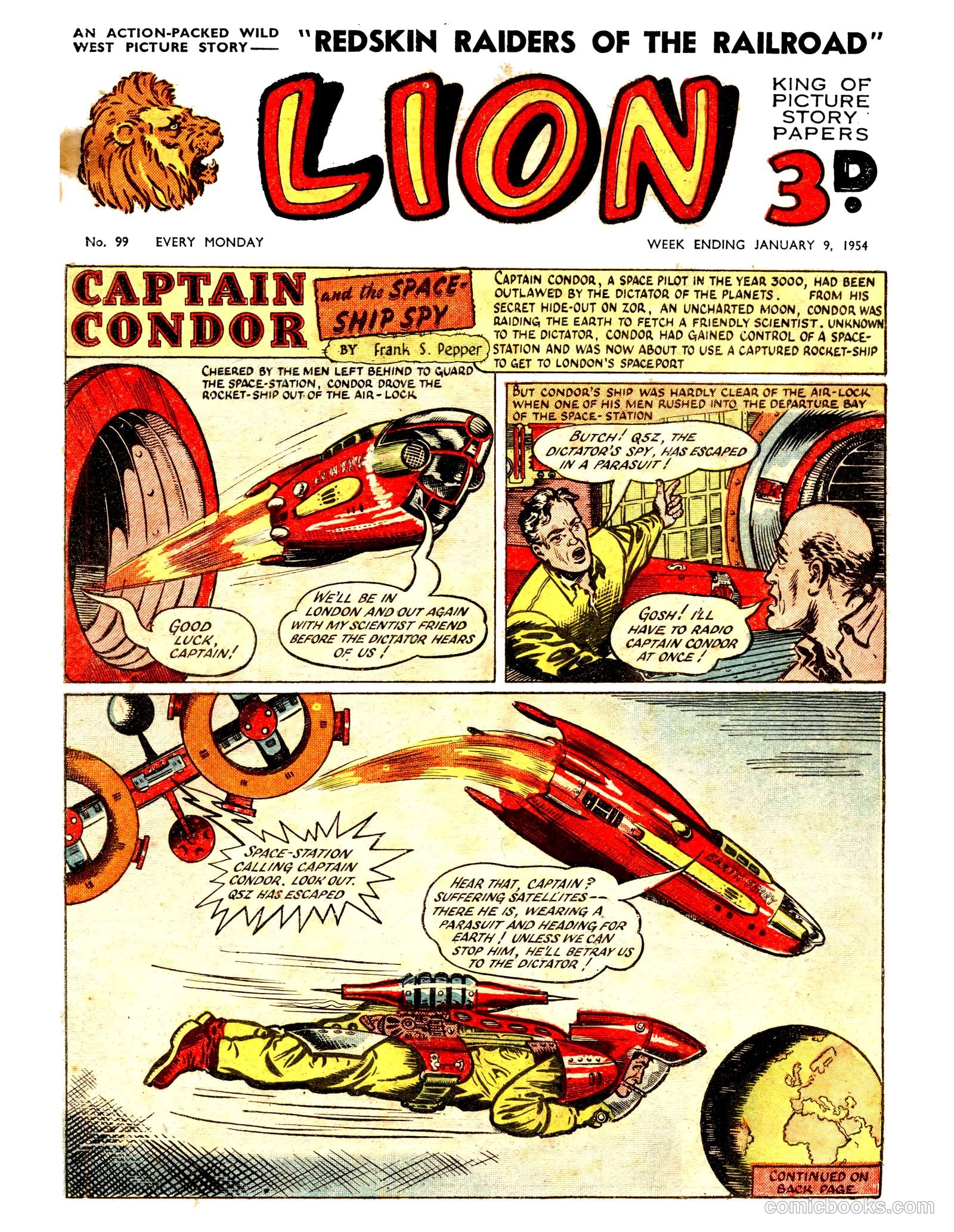 Lion #99 cover