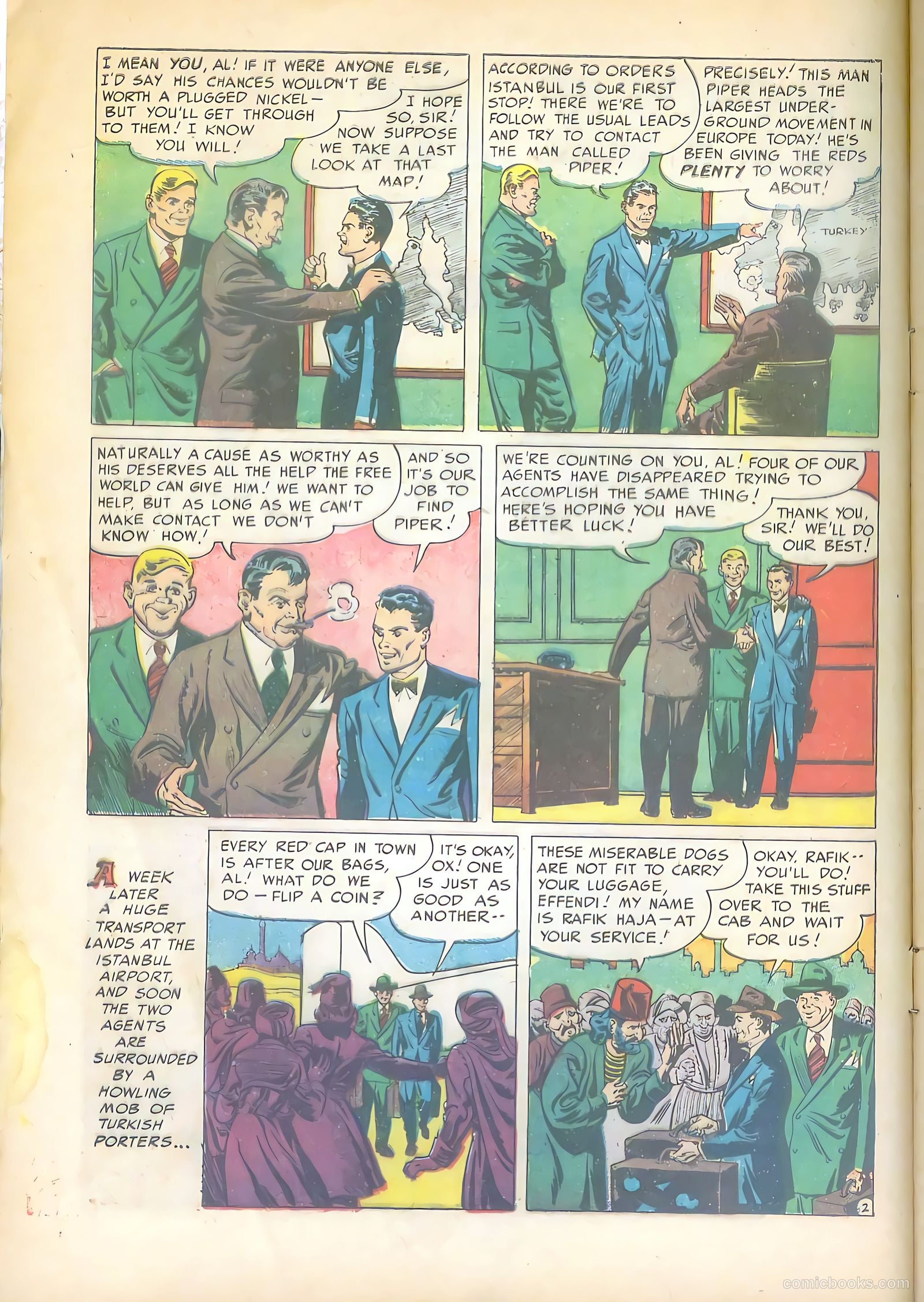 Little Al of the Secret Service #3 (1951) — page 4