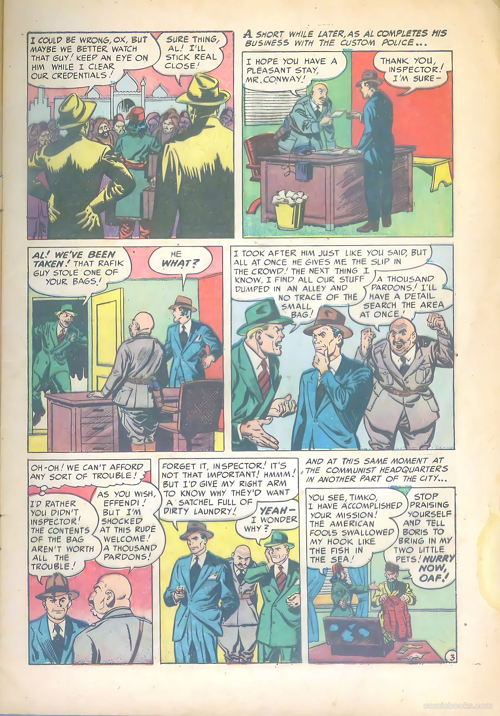 Little Al of the Secret Service #3 (1951) — page 5