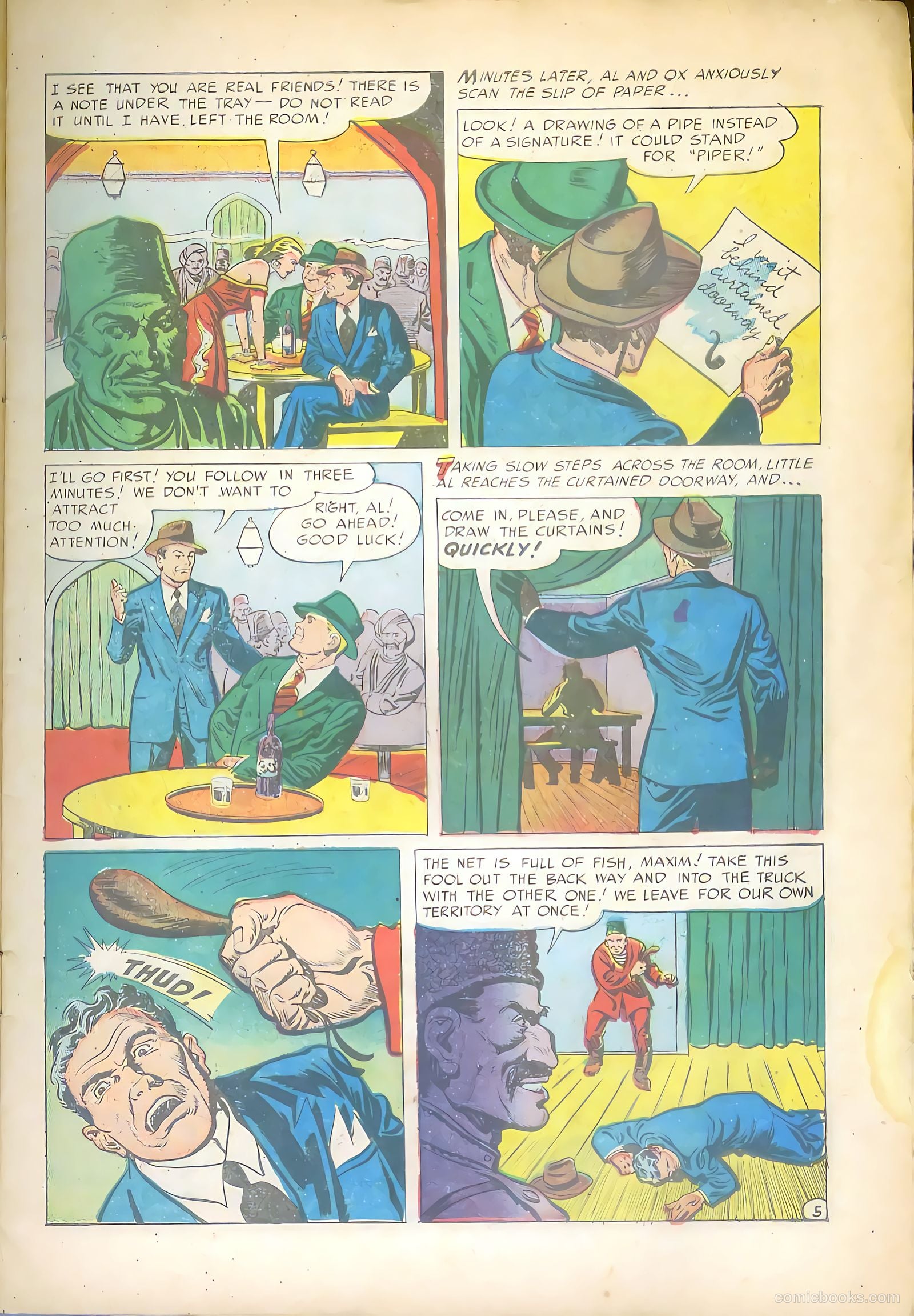 Little Al of the Secret Service #3 (1951) — page 7