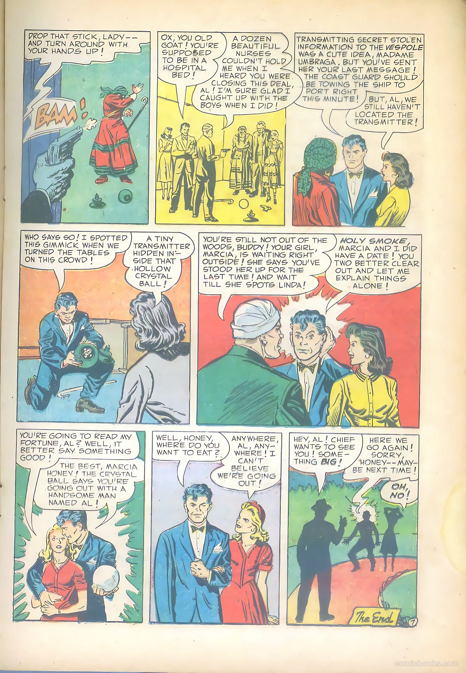 Little Al of the Secret Service #3 (1951) — page 17