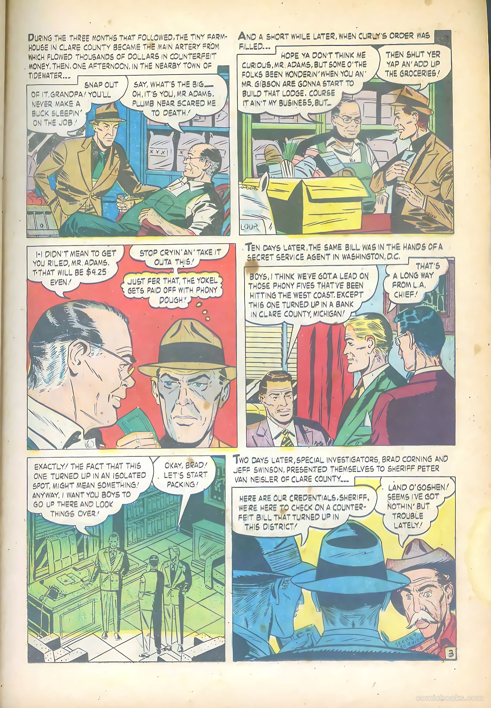 Little Al of the Secret Service #3 (1951) — page 23