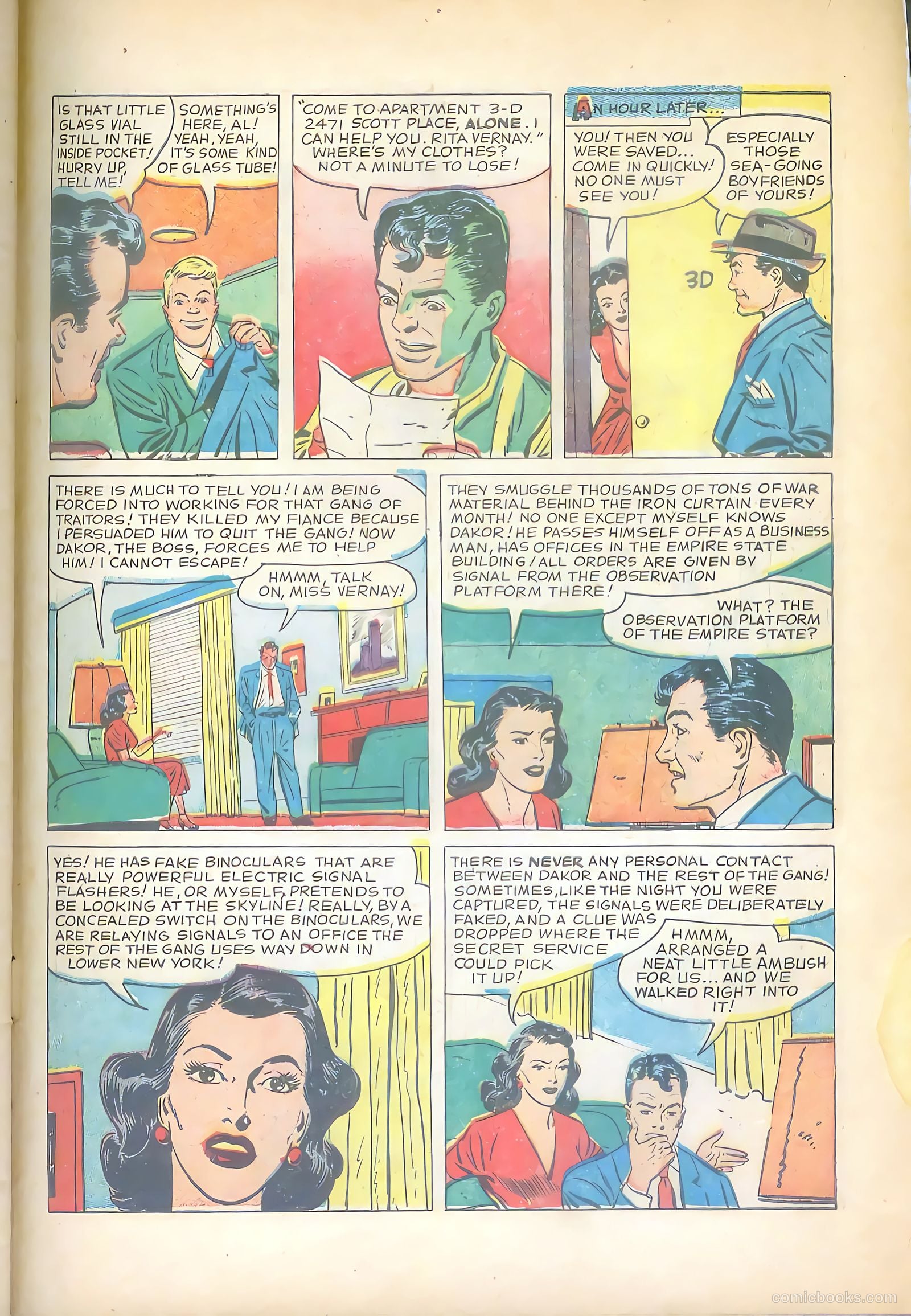Little Al of the Secret Service #3 (1951) — page 31
