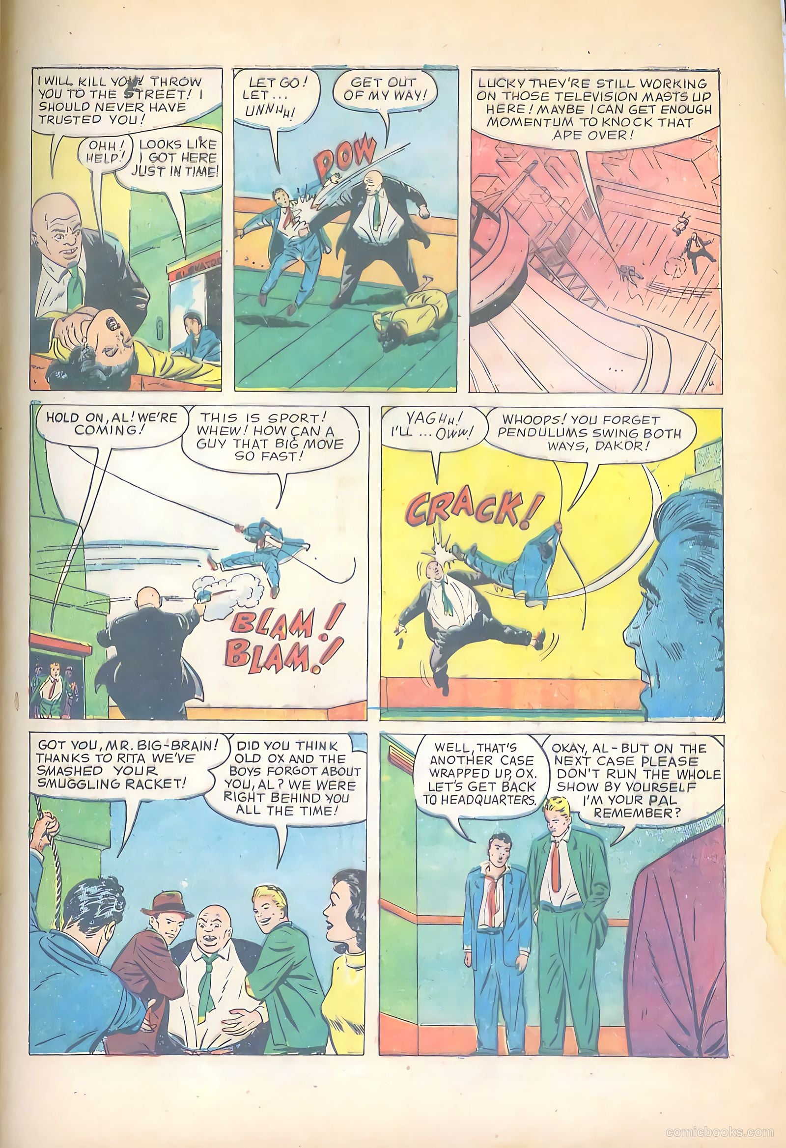 Little Al of the Secret Service #3 (1951) — page 33